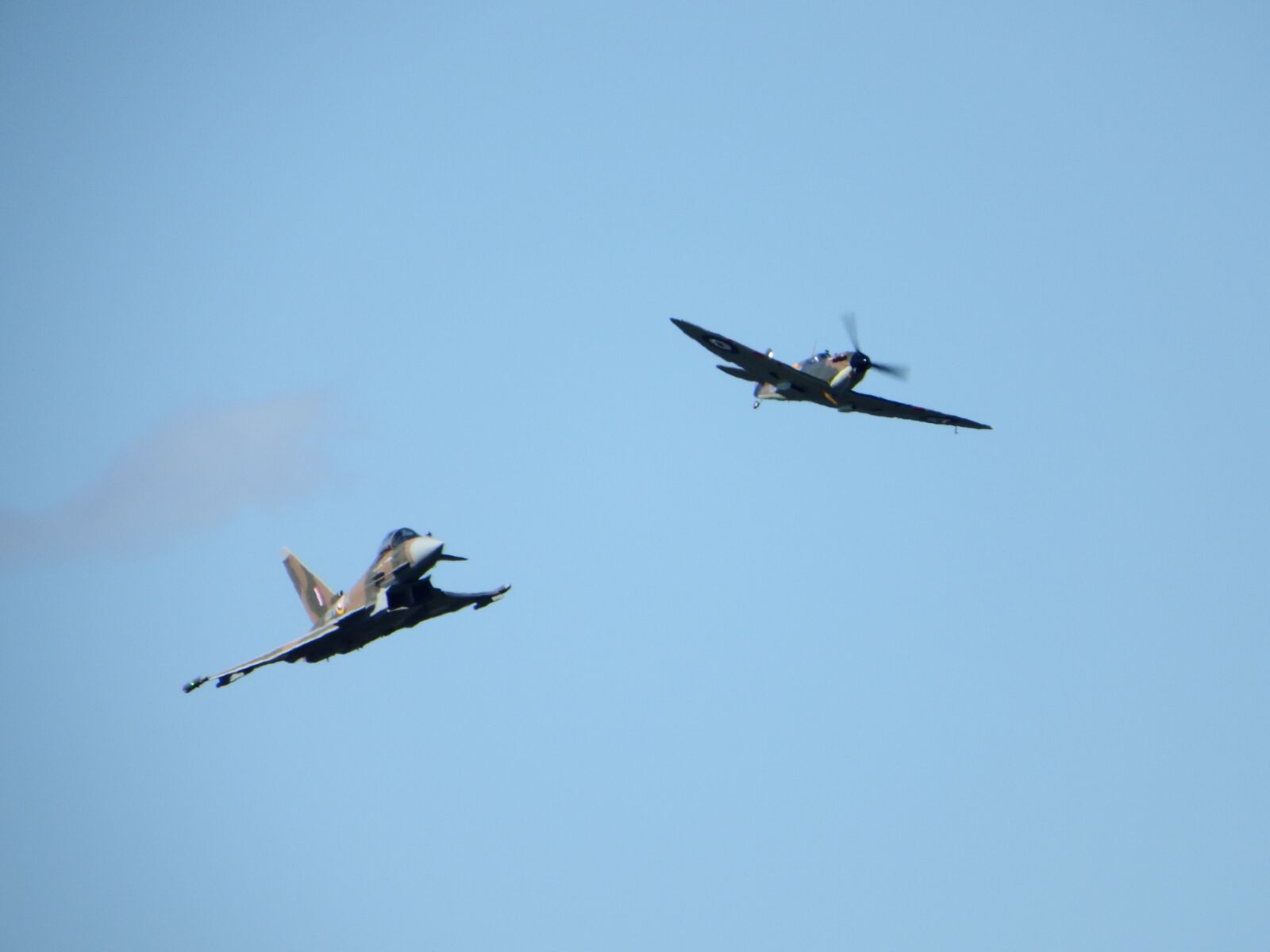 Fujifilm FinePix SL1000 sample photo. Typhoon, spitfire, eurofighter photography