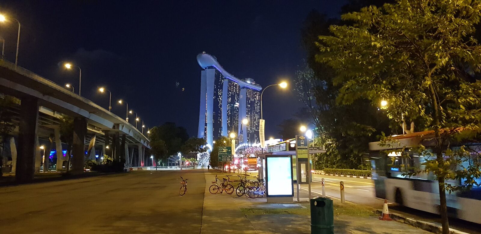 Samsung Galaxy S8+ sample photo. Marina, bay, sands photography