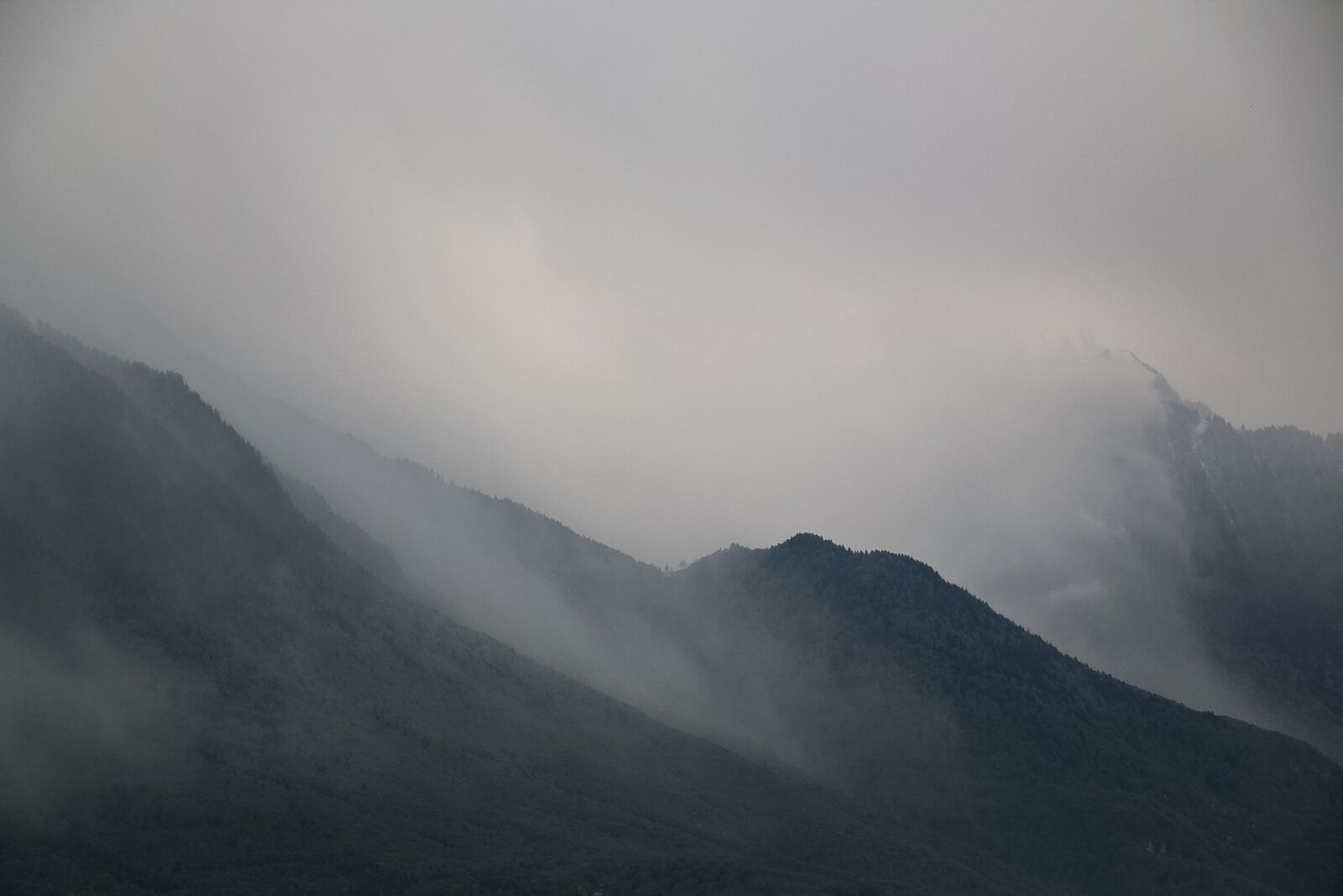 Canon EOS 70D sample photo. Nature, fog, mountain photography