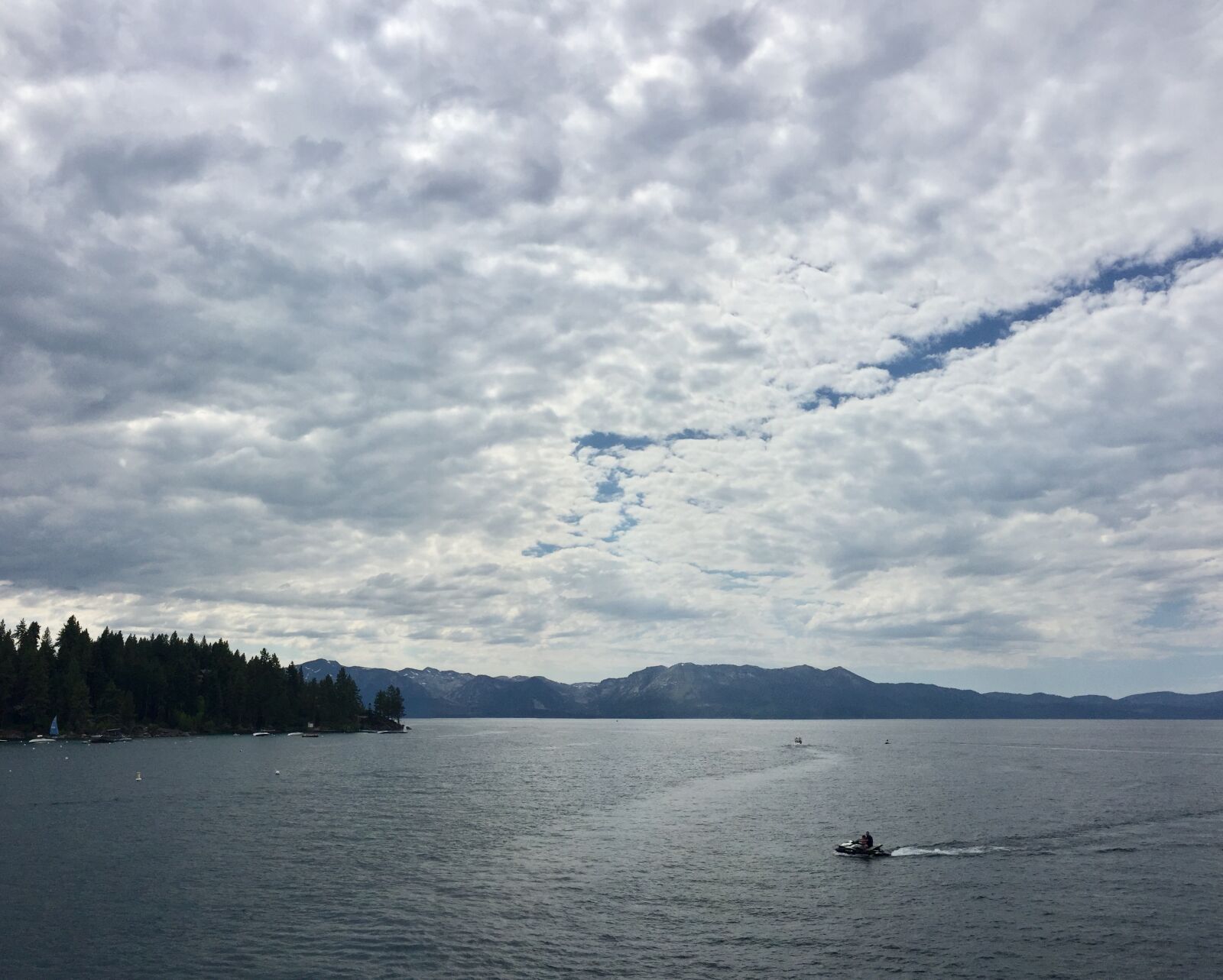 Apple iPhone 6 sample photo. Bay, island, clouds photography