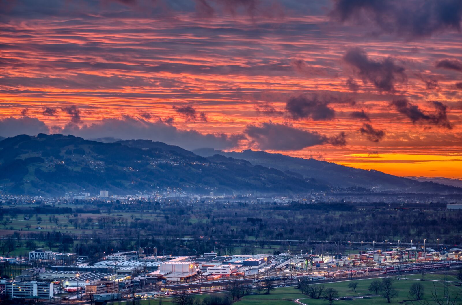 Nikon D750 sample photo. Abendstimmung, sunset, valley photography