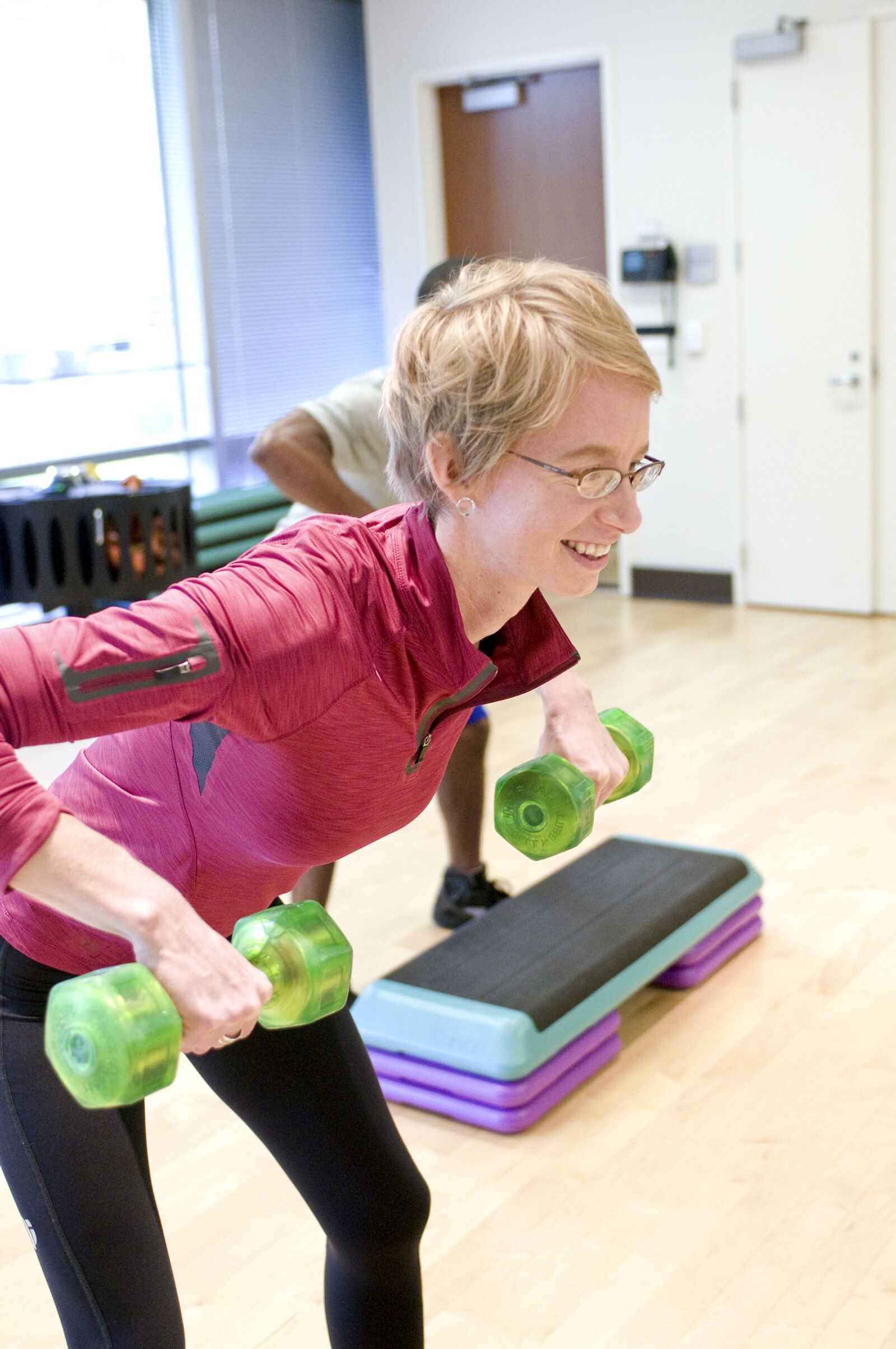 Nikon D300 sample photo. Aerobic, exercise, gym, stretching photography