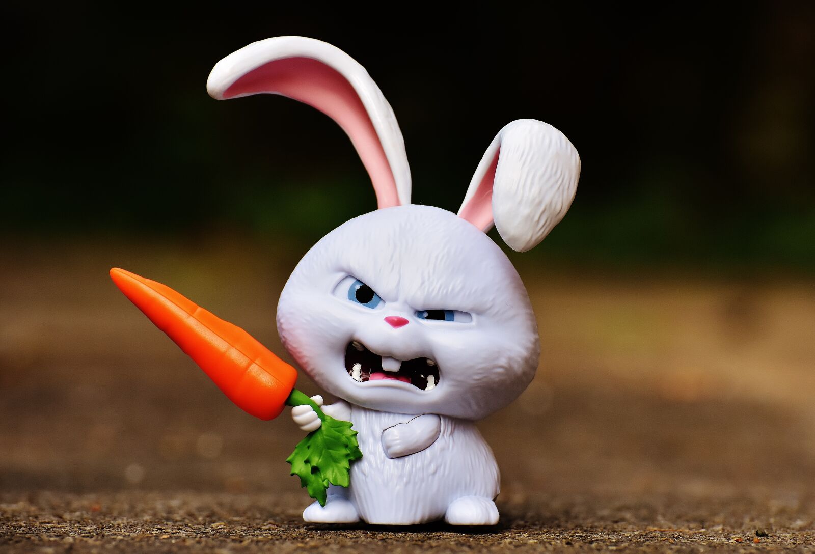 Nikon D7200 sample photo. Hare, evil, snowball photography
