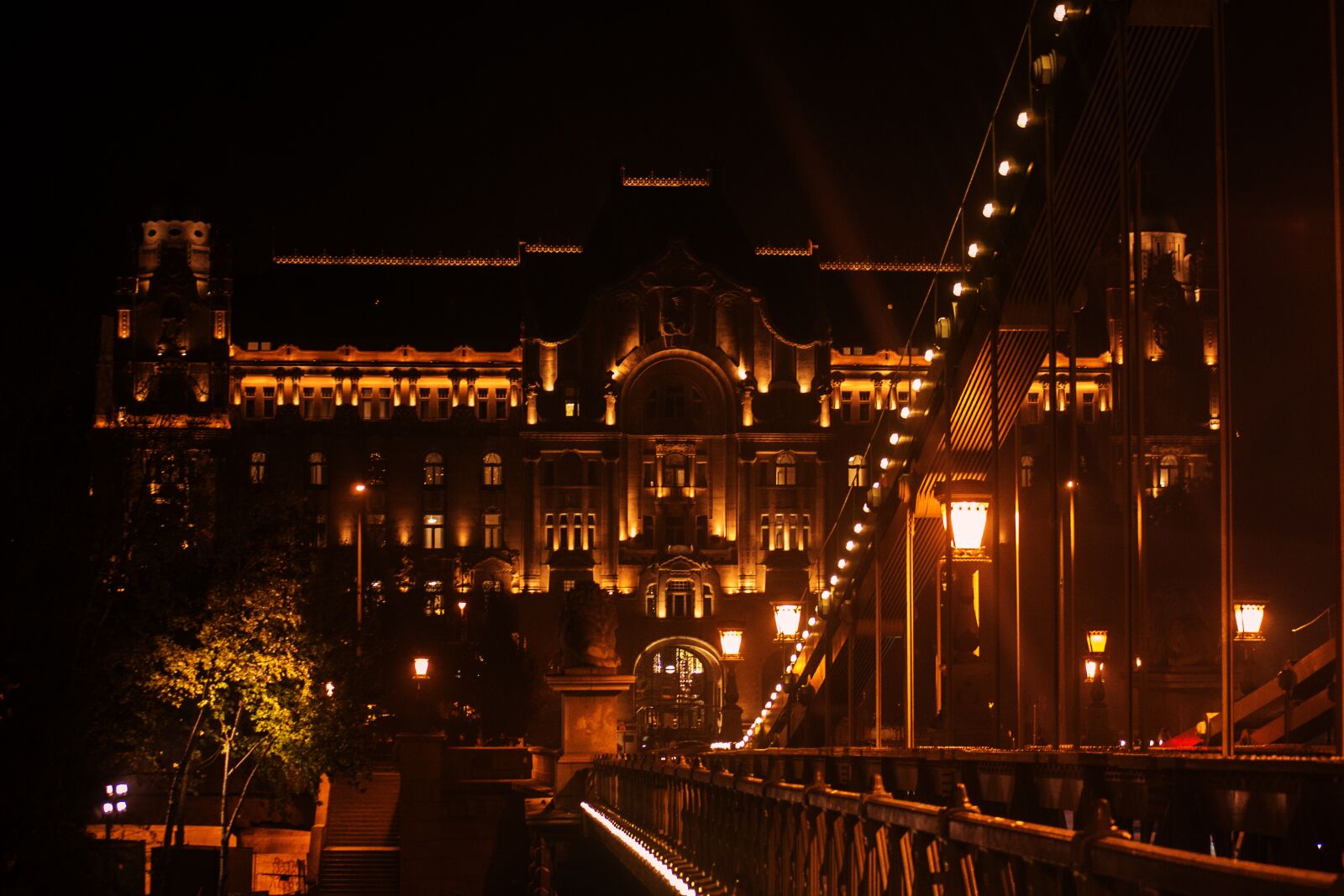 Nikon D3100 sample photo. Budapest by night, danube photography