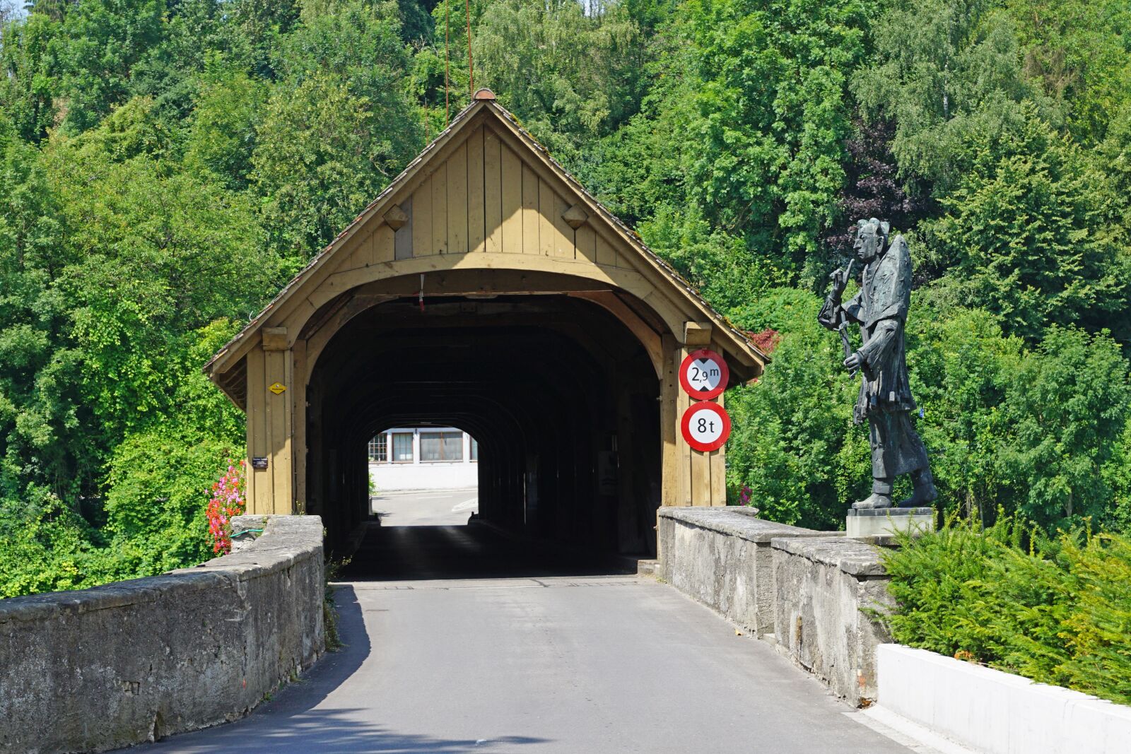Sony DT 16-50mm F2.8 SSM sample photo. Wooden bridge, customs bridge photography