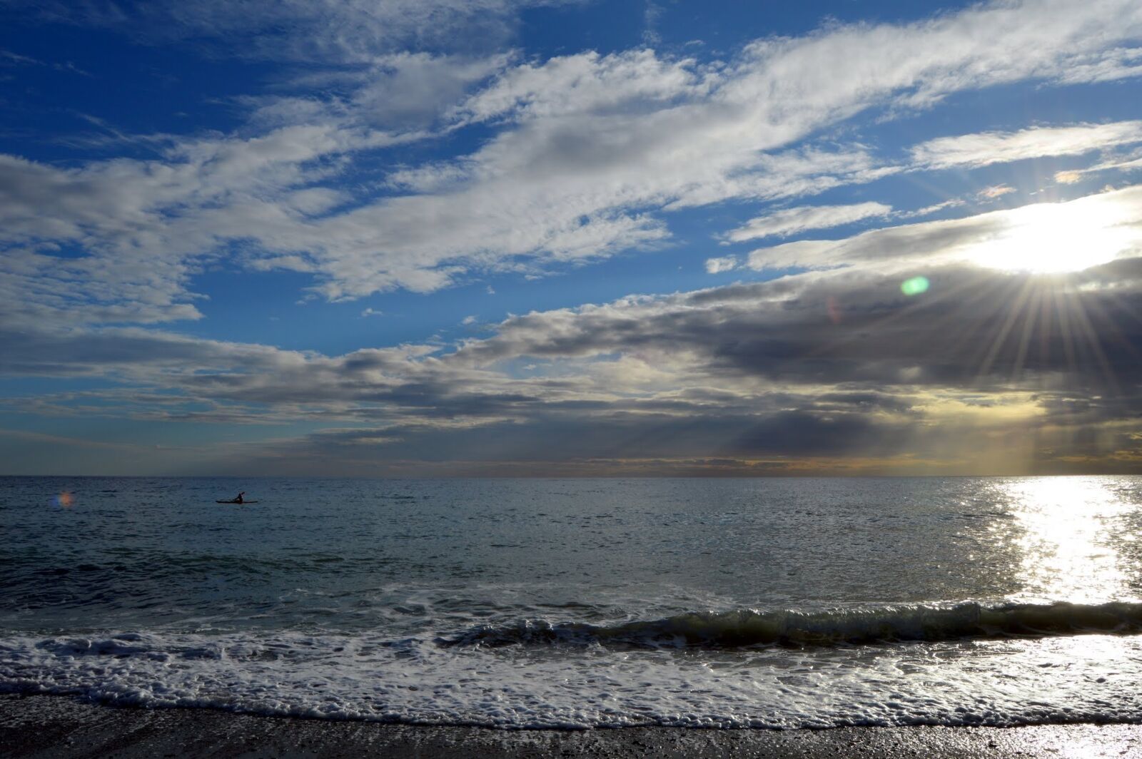 Nikon D3200 sample photo. Sunset, beach, costa photography