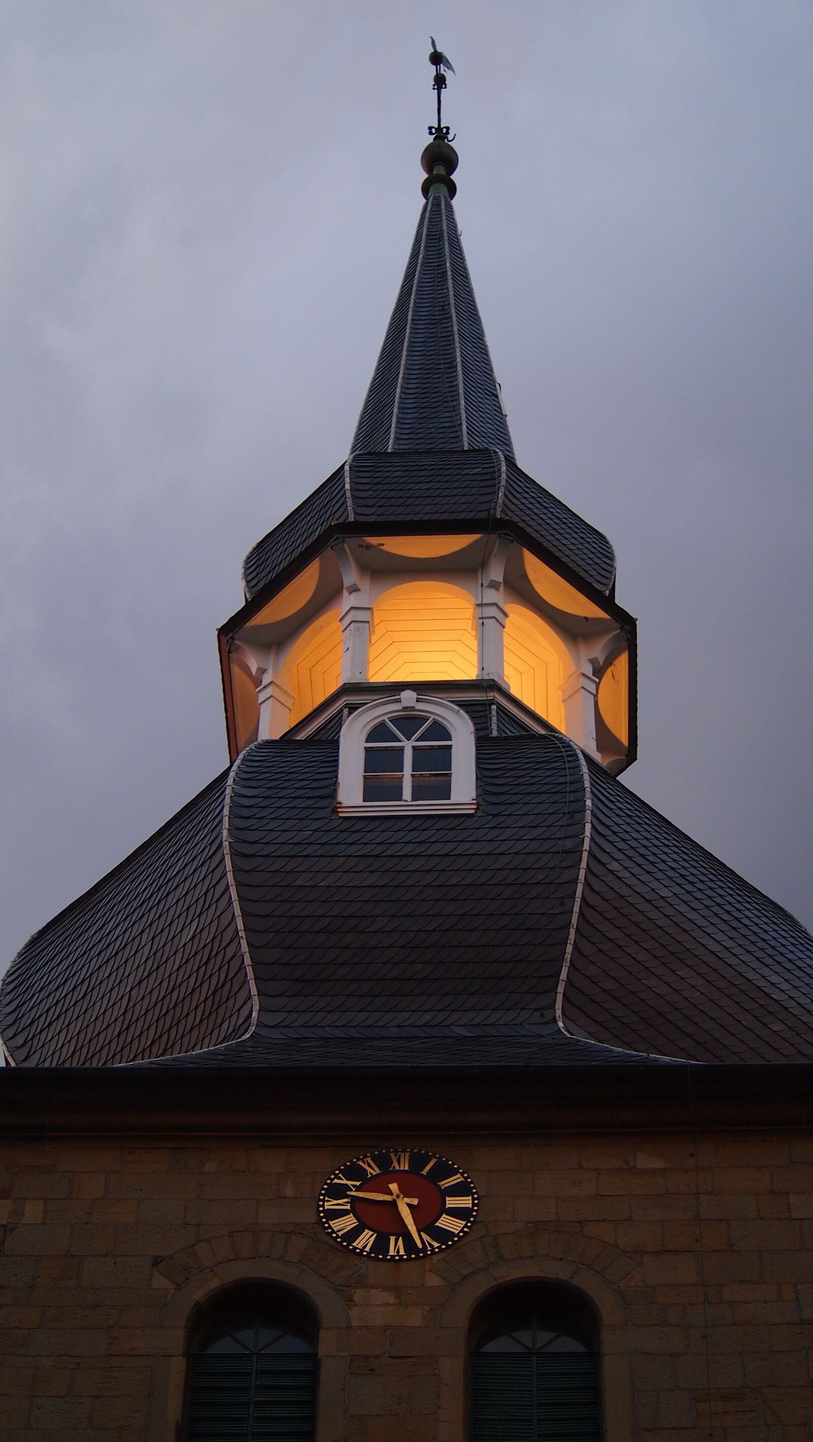 Olympus PEN E-PL3 sample photo. Steeple, wuppertal, cronenberg photography