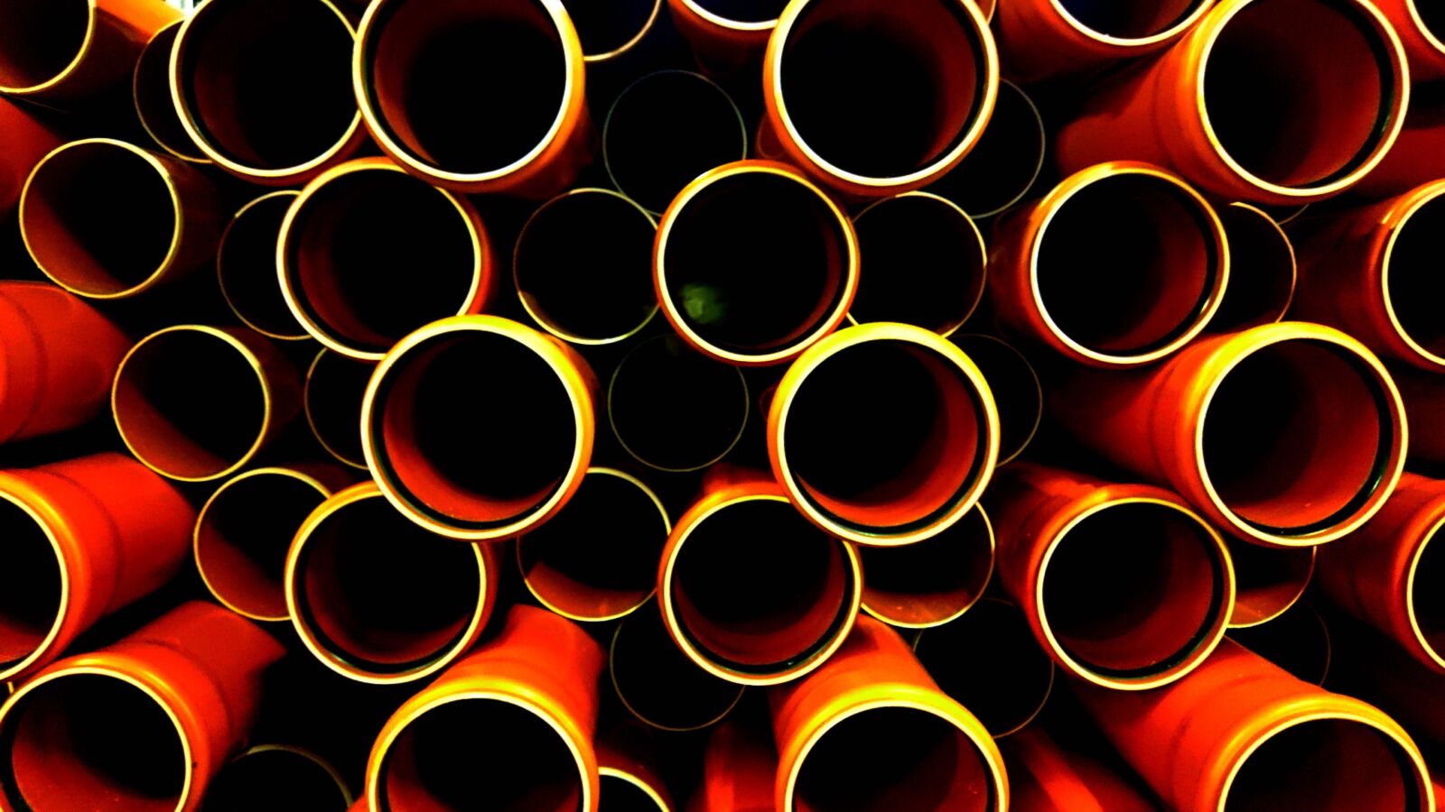 Sony Xperia Z2 sample photo. Pipes, plastic, symmetry photography