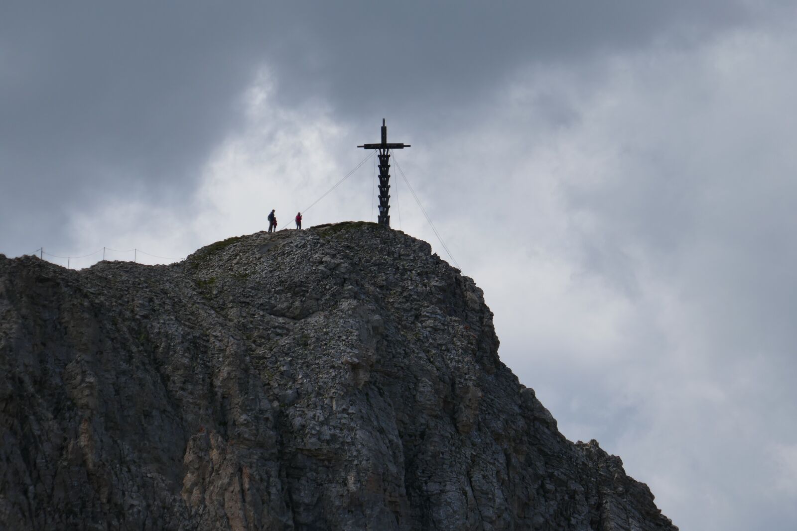 Panasonic DMC-TZ101 sample photo. Summit cross, summit, alpine photography