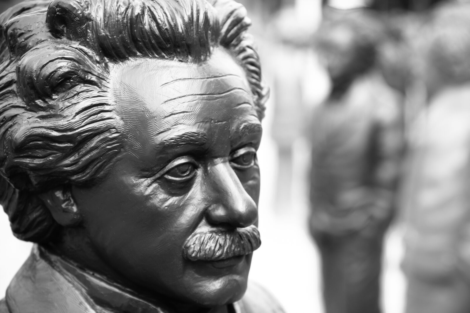 Canon EOS 70D sample photo. Albert einstein, ulm, sculpture photography