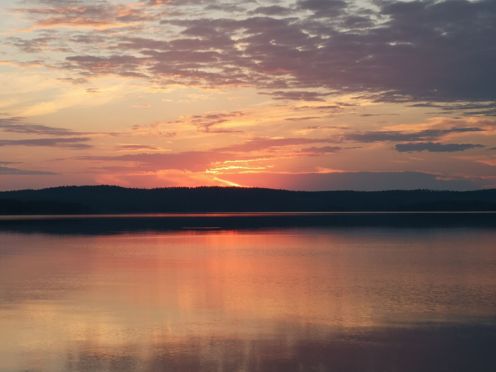 HUAWEI CLT-L29 sample photo. Sunset, sunrise, red photography