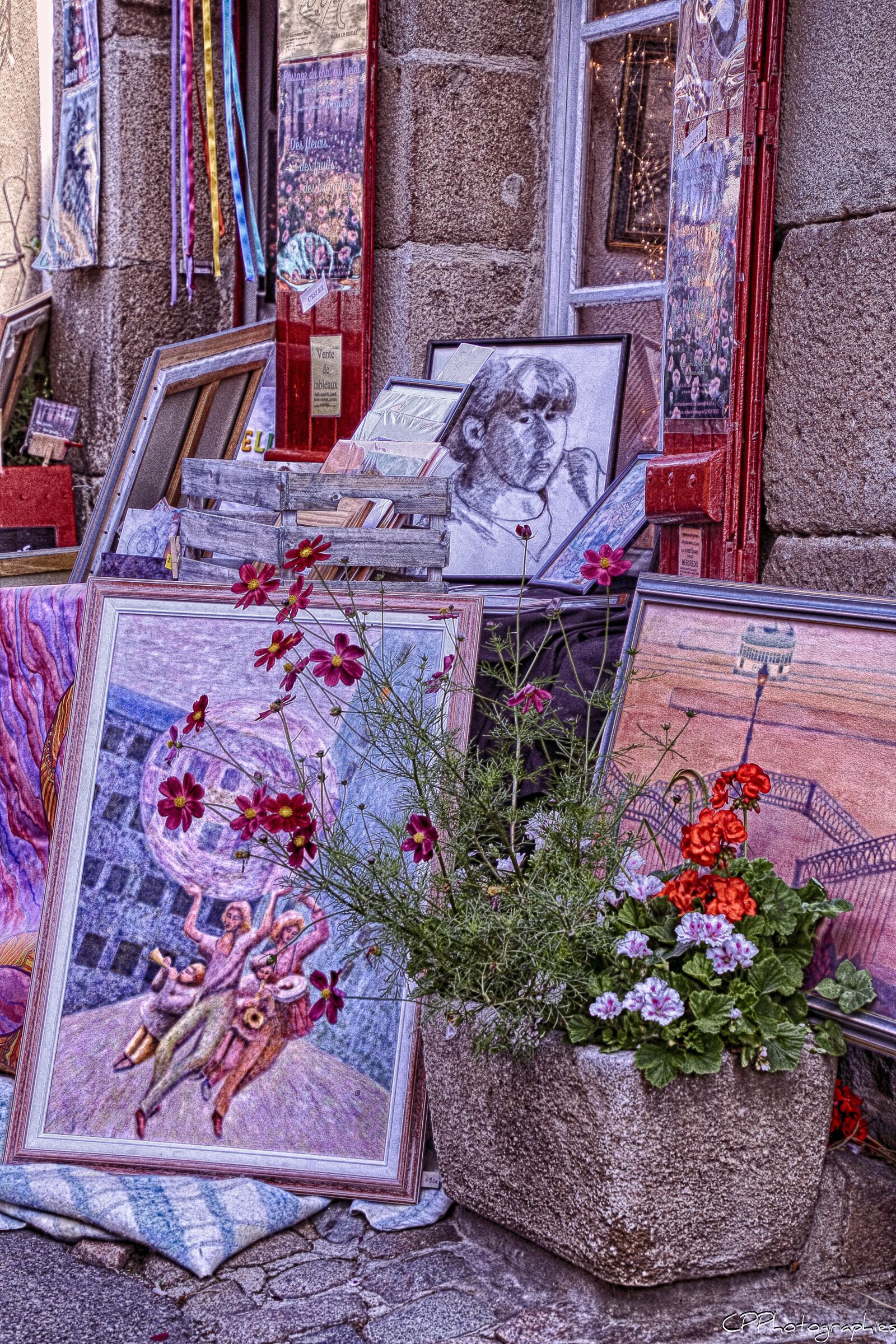 Canon EOS 70D sample photo. Breagne, old stone, painter photography