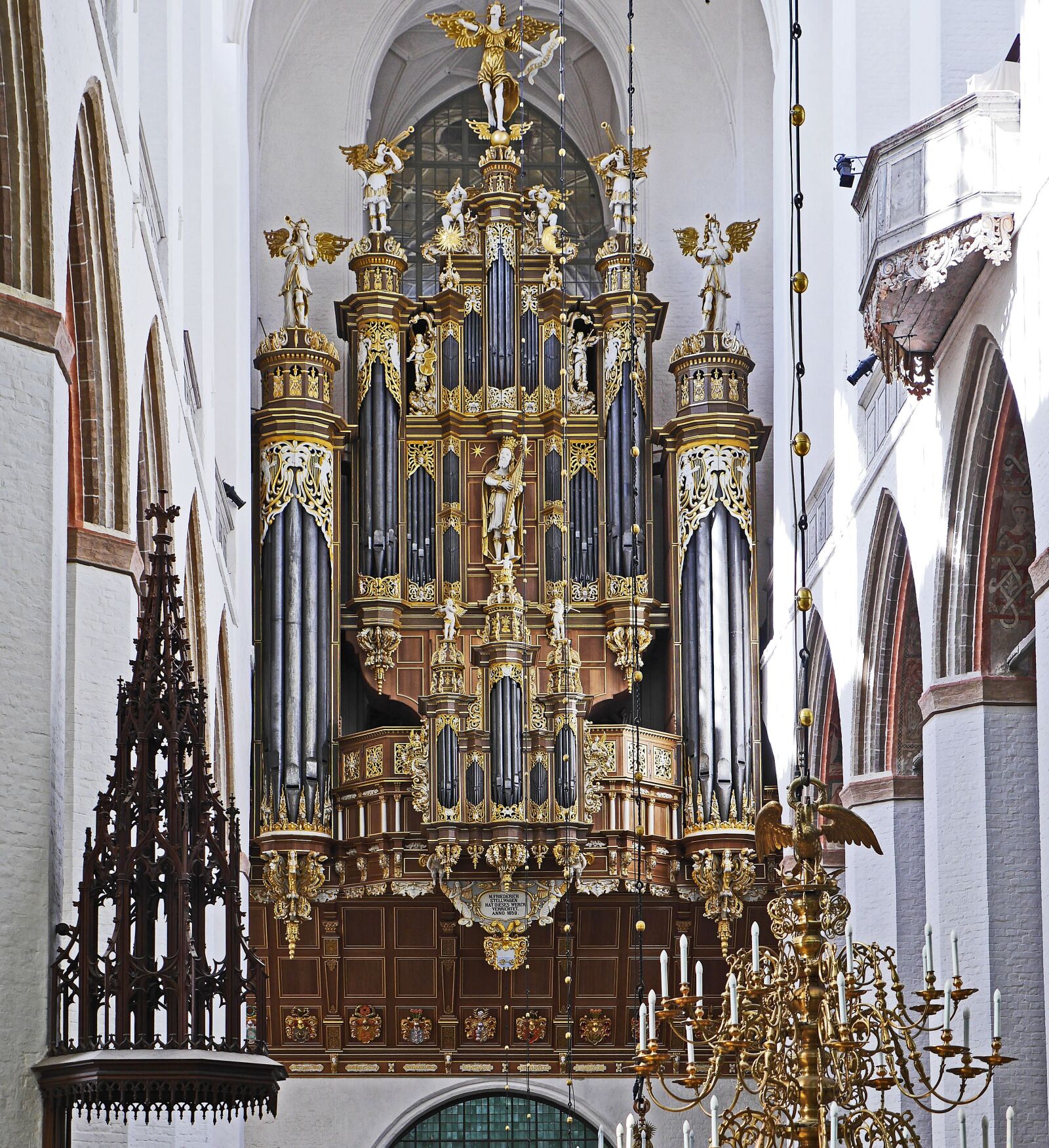 Panasonic Lumix DMC-GH3 sample photo. Organ, gallery, stralsund photography