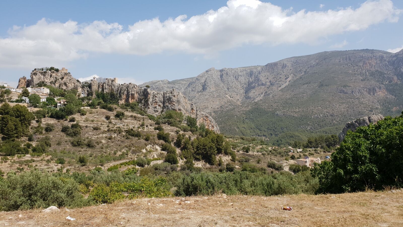 Samsung Galaxy S9 sample photo. Guadalest, costa blanca, mountains photography