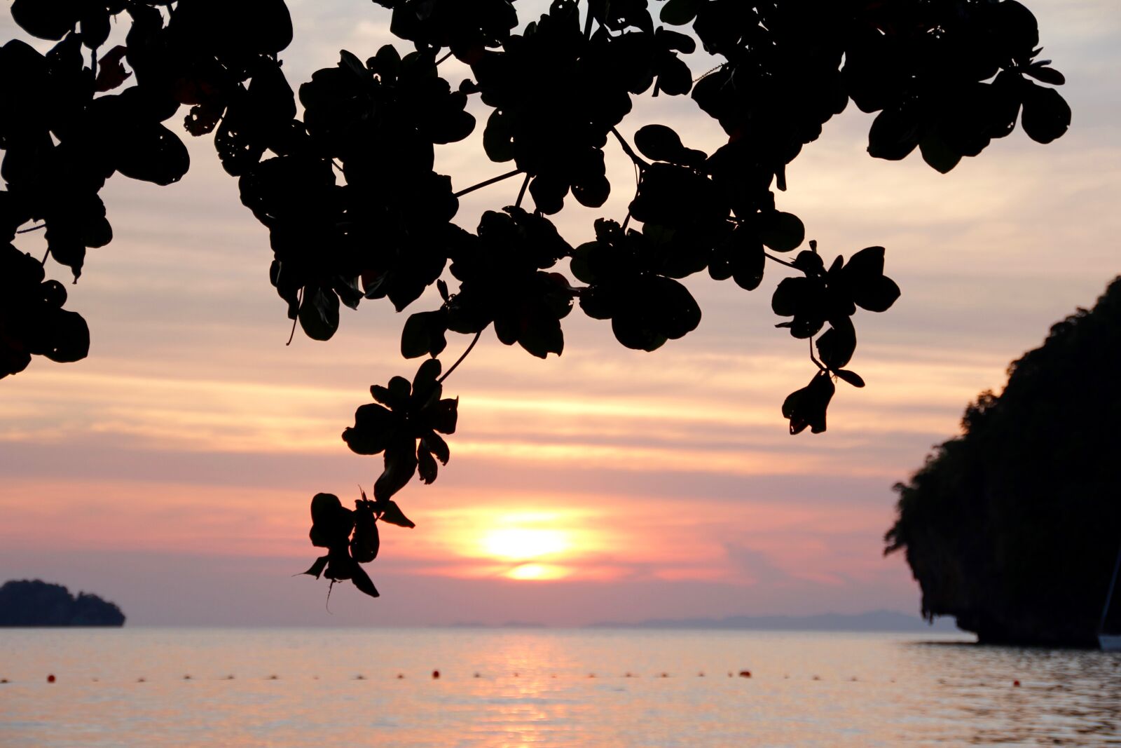 Canon EOS 60D sample photo. Island, rock, sunset photography