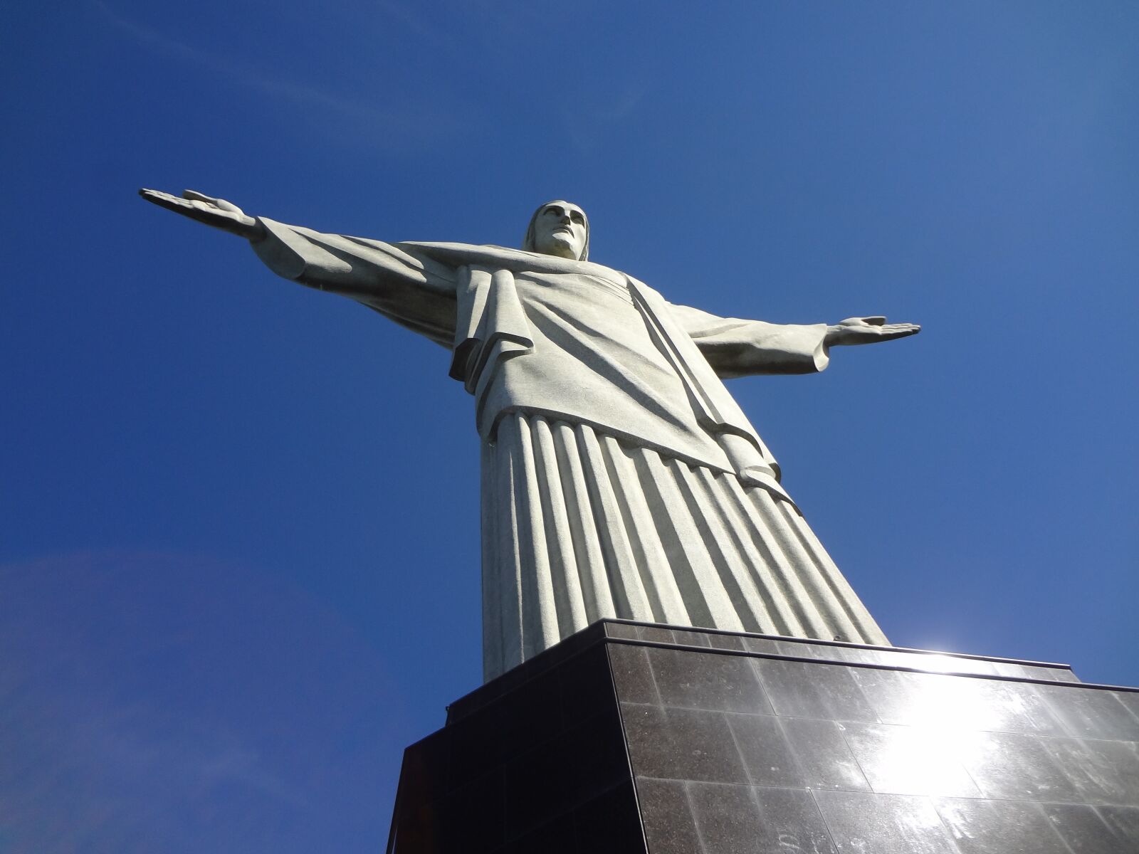 Sony DSC-WX9 sample photo. Christ the redeemer, rio photography