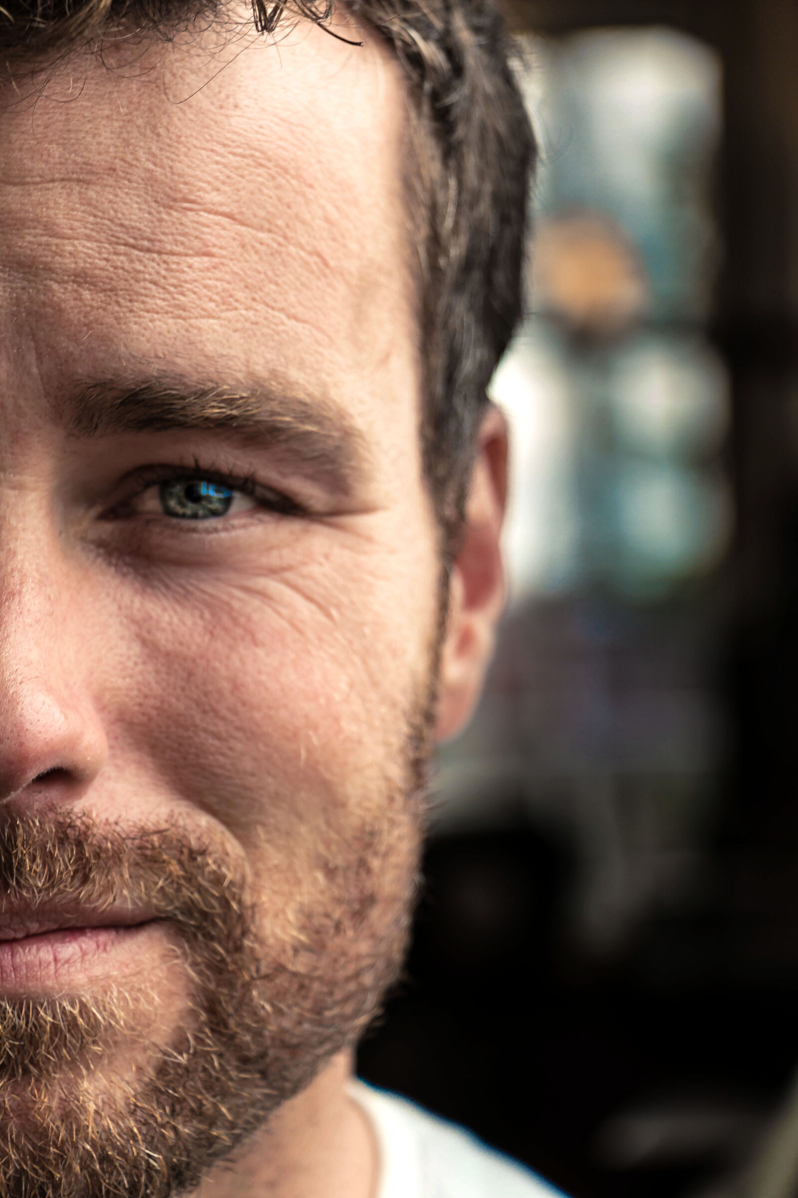 Canon EOS 70D sample photo. Man, s, half, face photography
