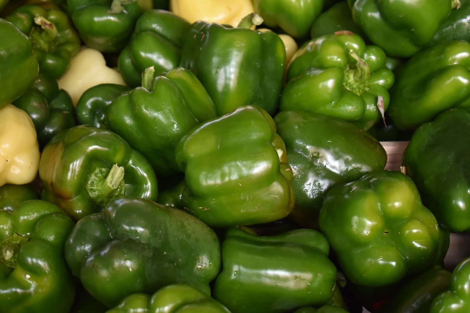 Nikon D3400 sample photo. Green peppers, green, vegetable photography