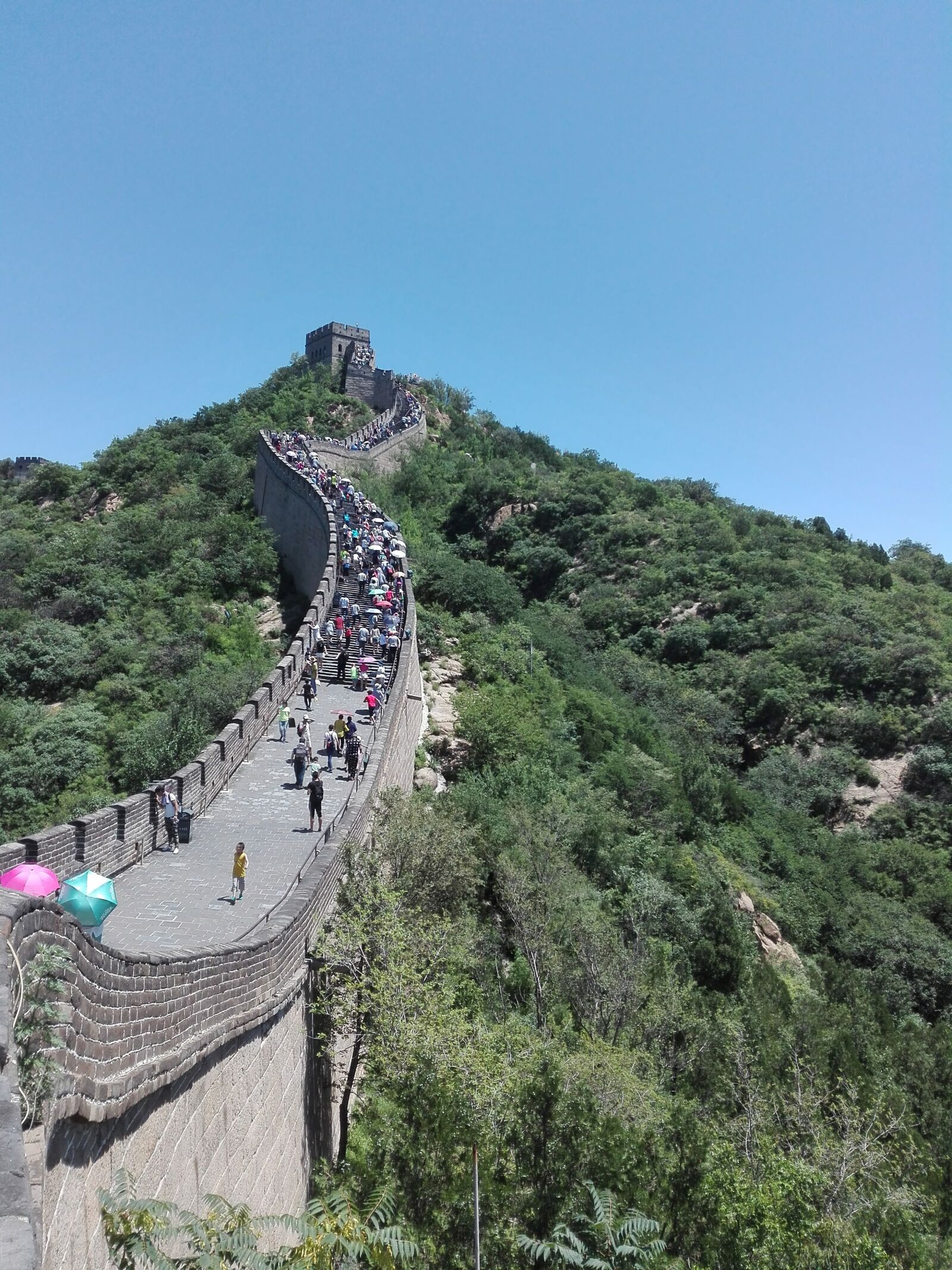 HUAWEI Y6II sample photo. Great wall of china photography