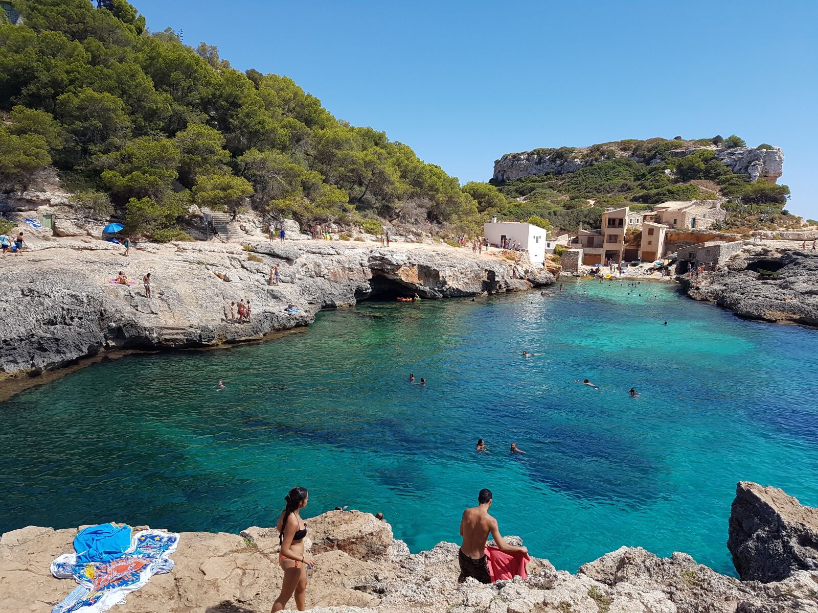 Samsung Galaxy S7 sample photo. Mallorca, beach, cala s'almunia photography