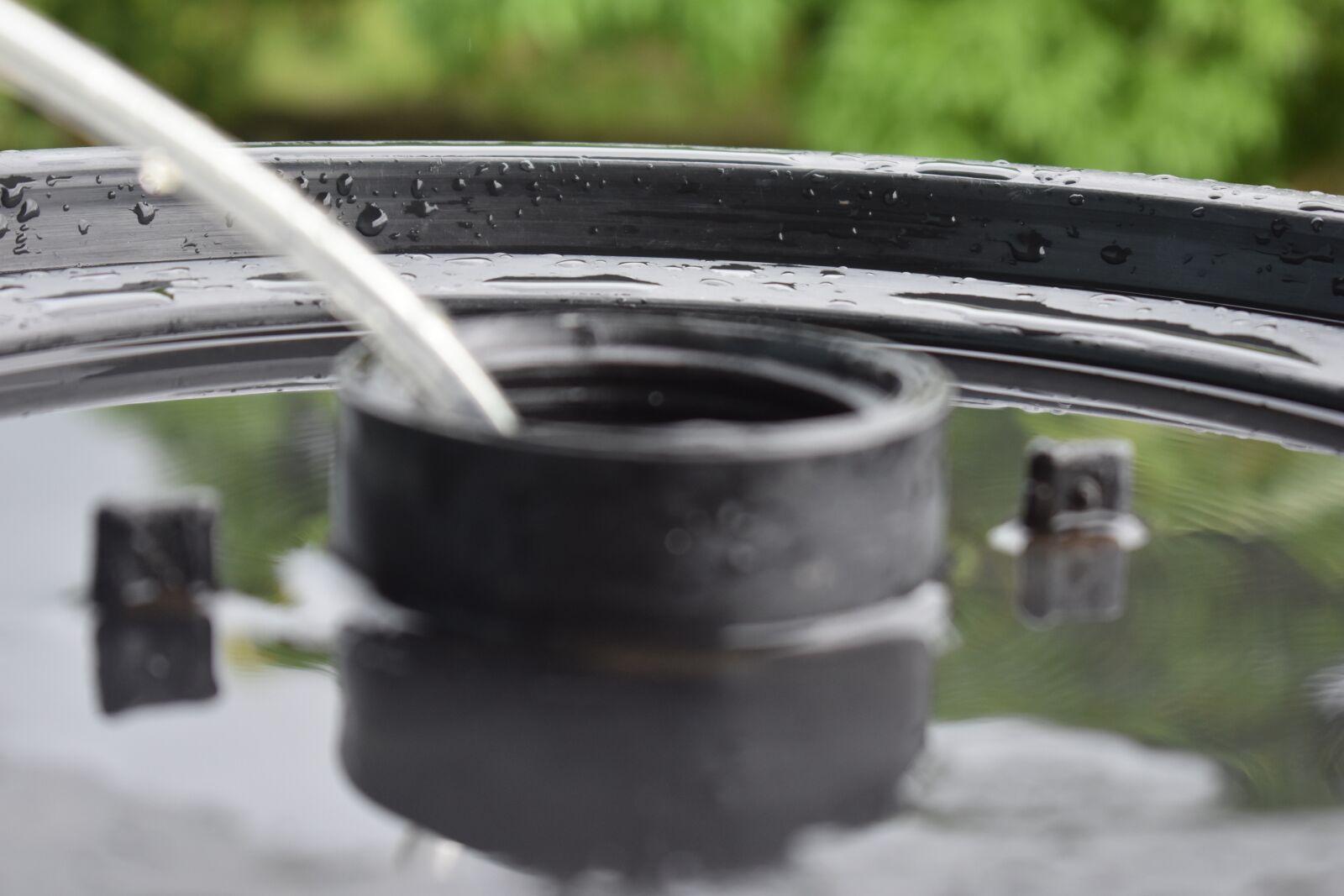 Nikon D3400 sample photo. Barrel, hose, water photography