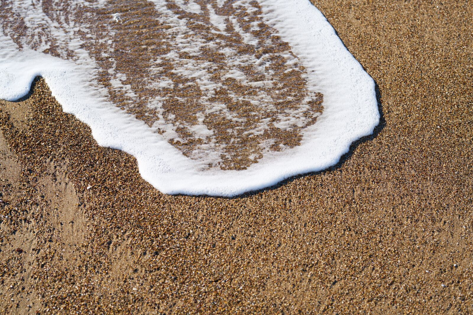 Sigma 85mm F1.4 DG HSM Art sample photo. Beach, wave, foam photography