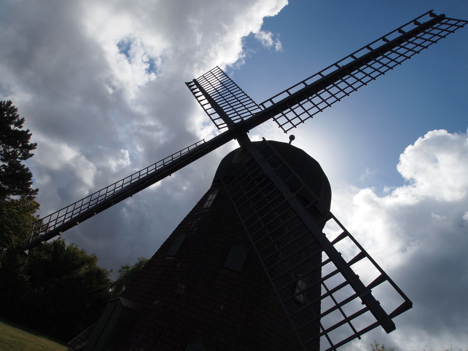 Olympus PEN E-PL1 sample photo. Windmill, denmark, sky photography