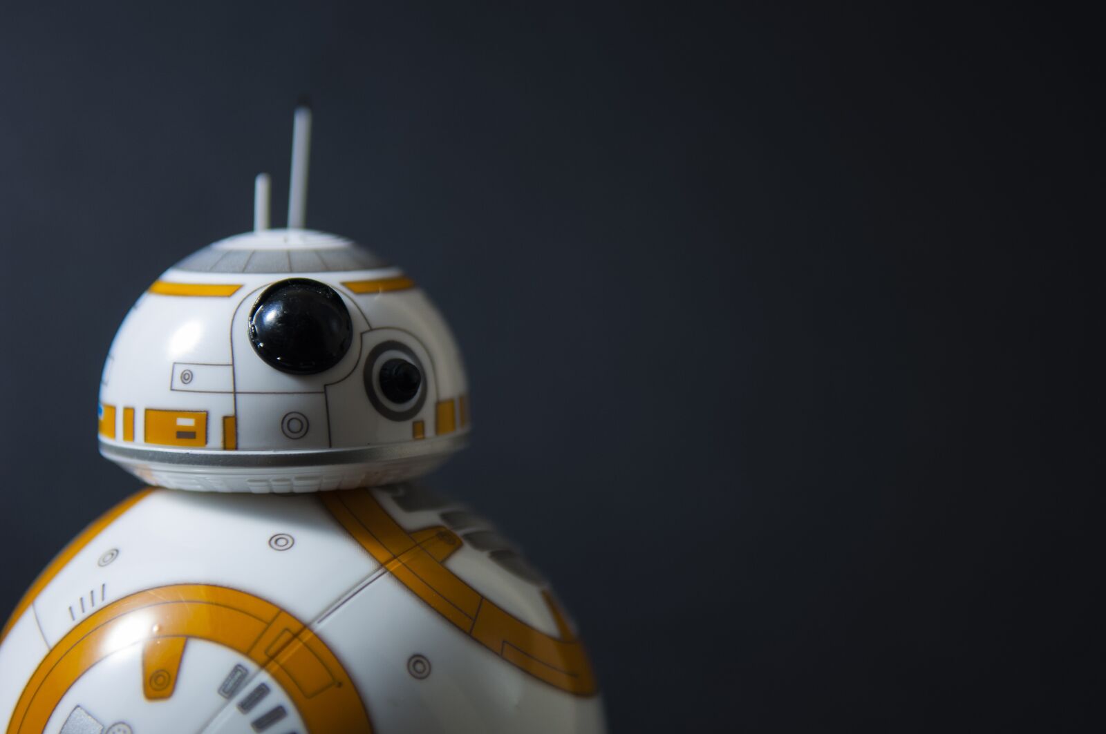 Nikon D2X sample photo. Bb8, bb-8, darth photography