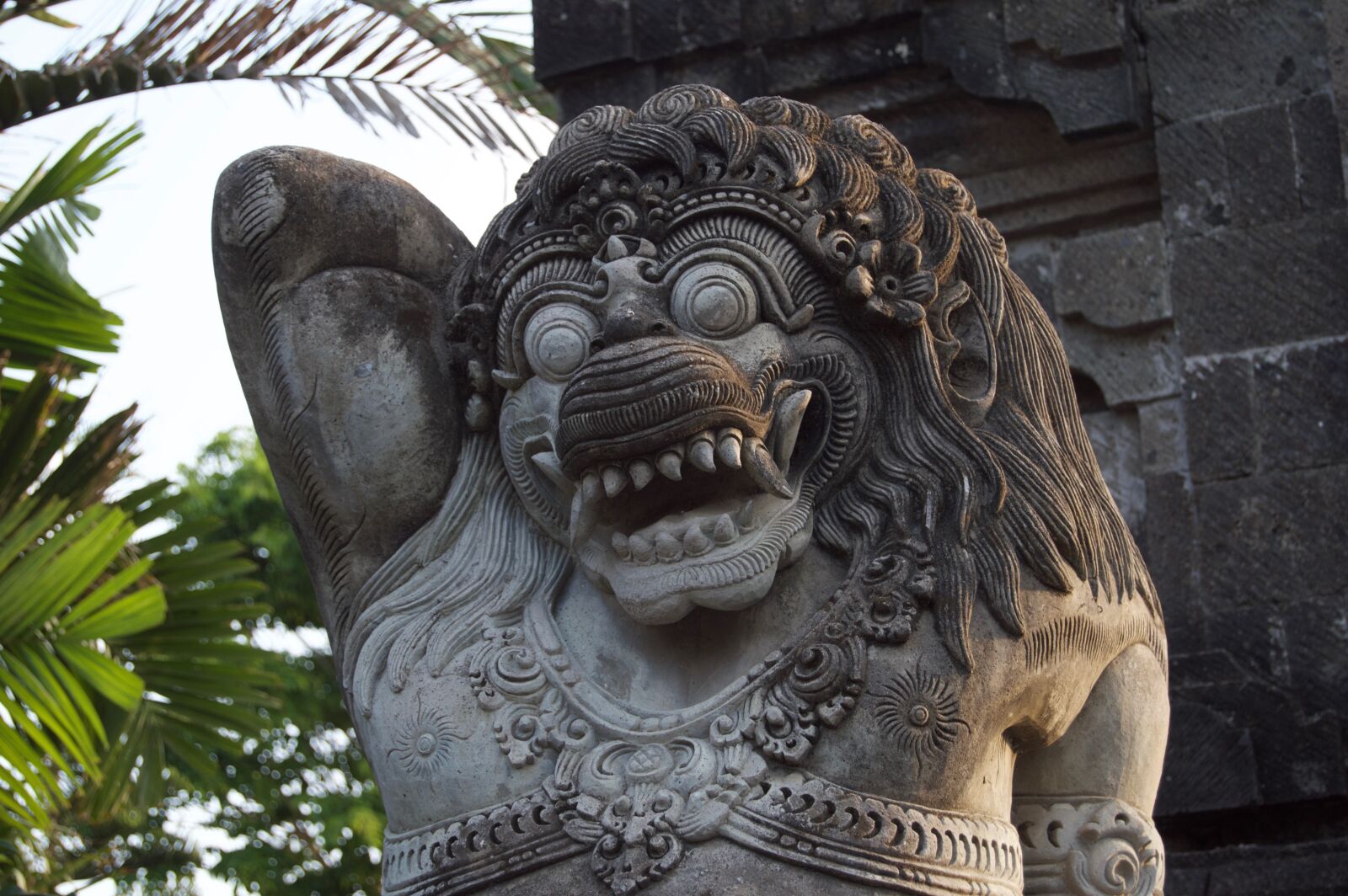 Nikon D3200 sample photo. Bali, statue, religious monument photography