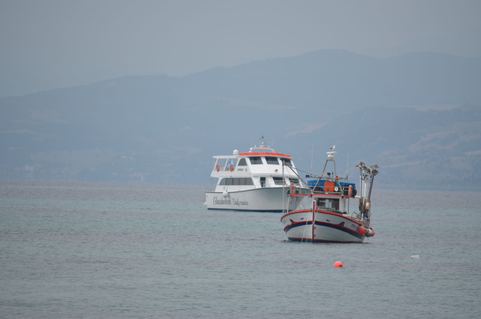 Nikon D5100 sample photo. Fishing boat, greece, halkidiki photography