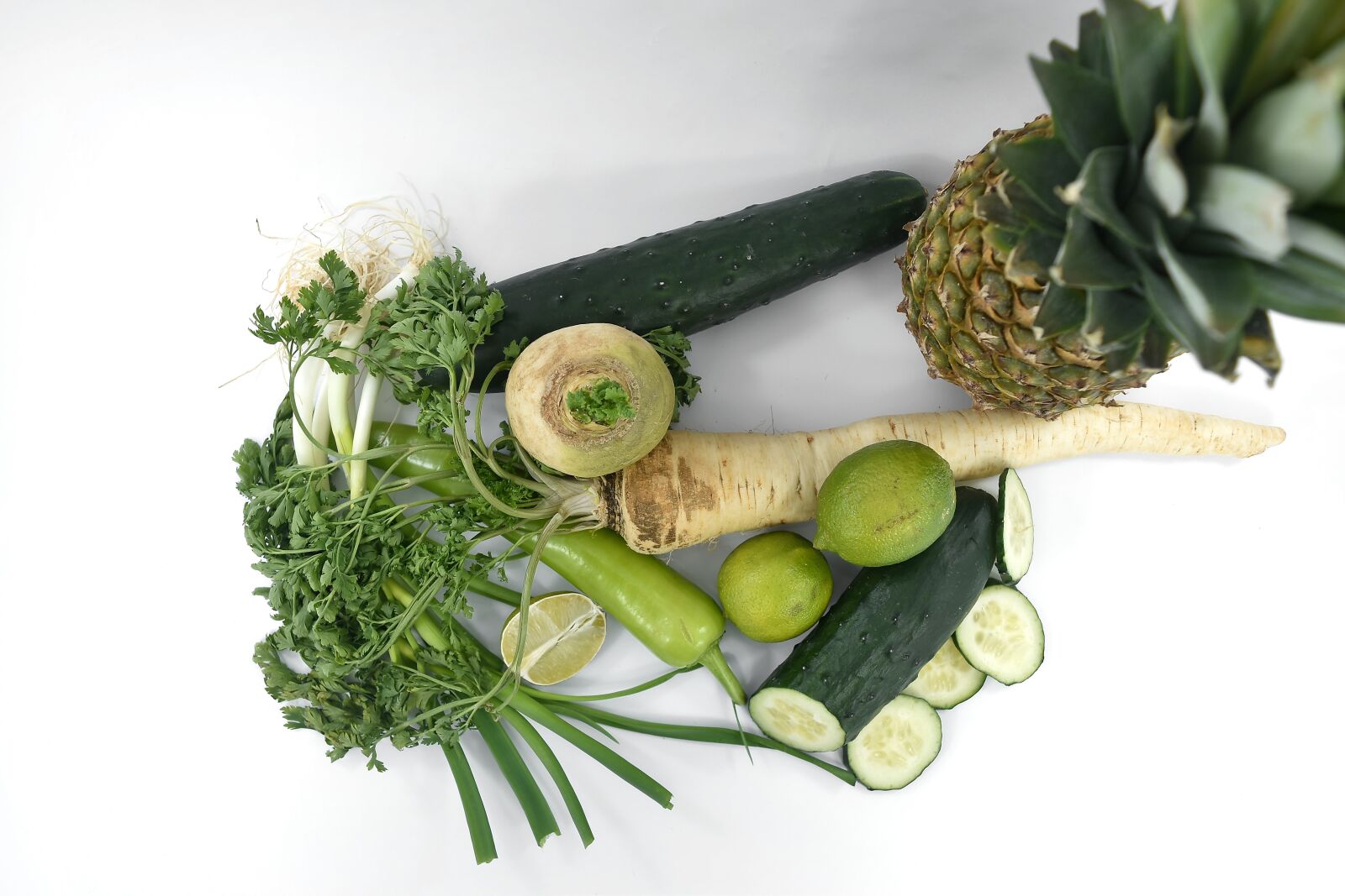 Nikon D5500 sample photo. Cucumber, green leaves, green photography