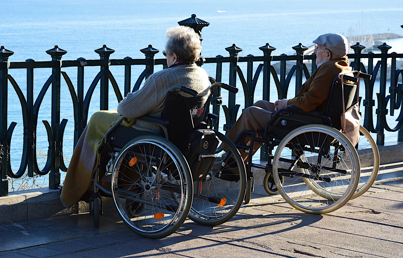 Nikon D3200 sample photo. Couple, handicap, wheelchair photography
