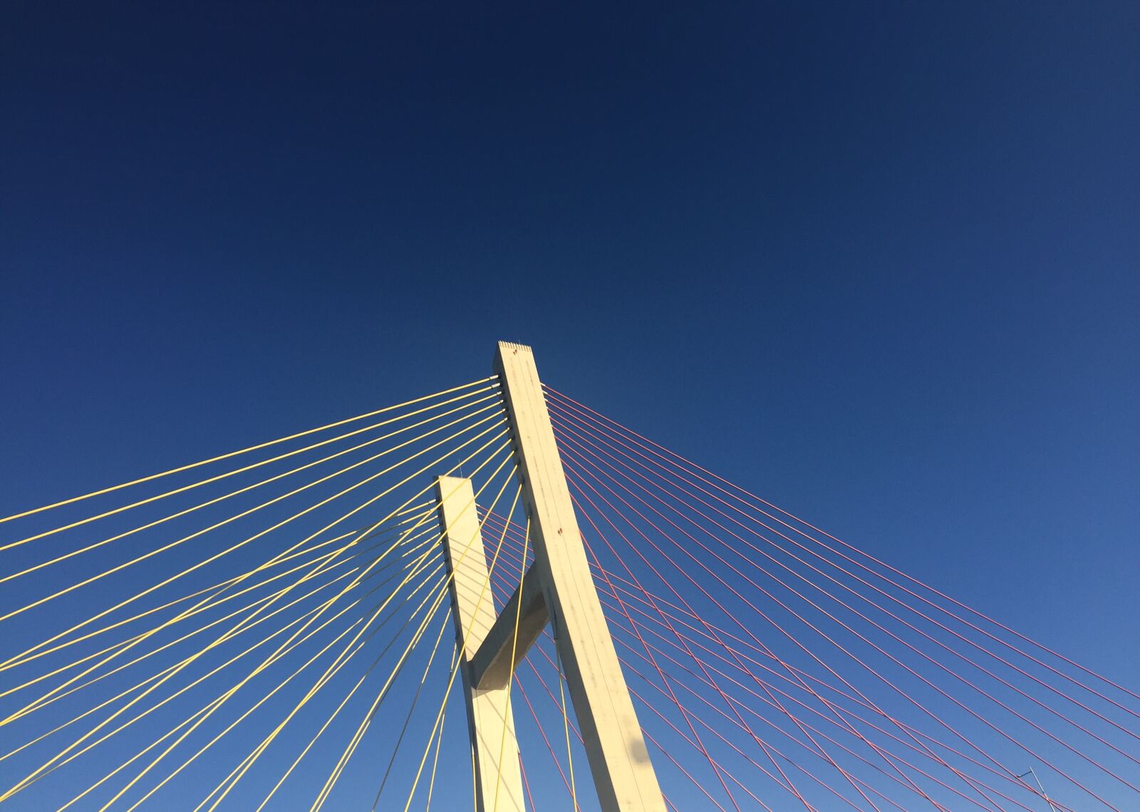 iPhone 6 back camera 4.15mm f/2.2 sample photo. Yeosu, turtle wireless bridge photography