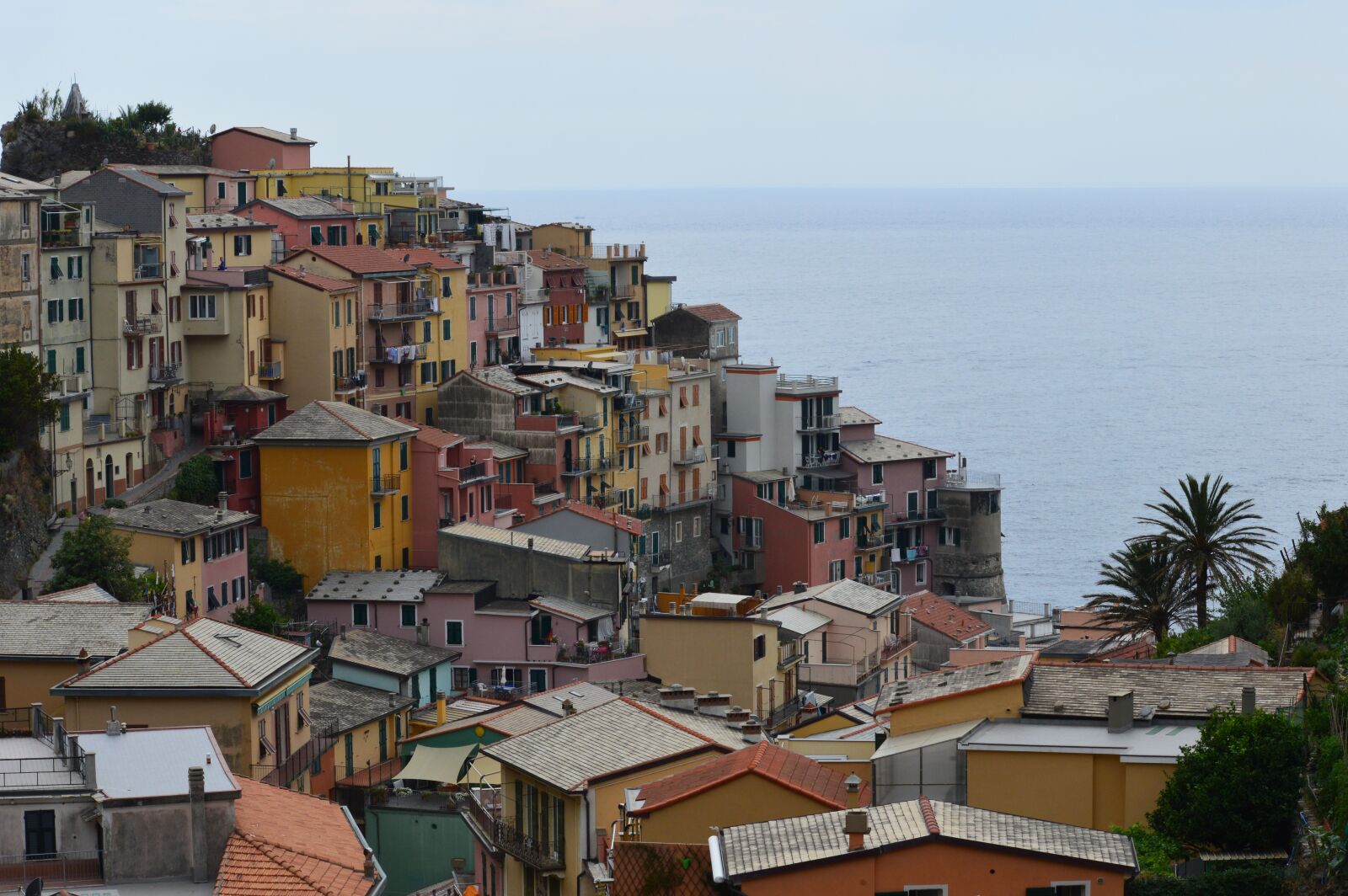 Nikon D3200 sample photo. Sea, italy, houses photography