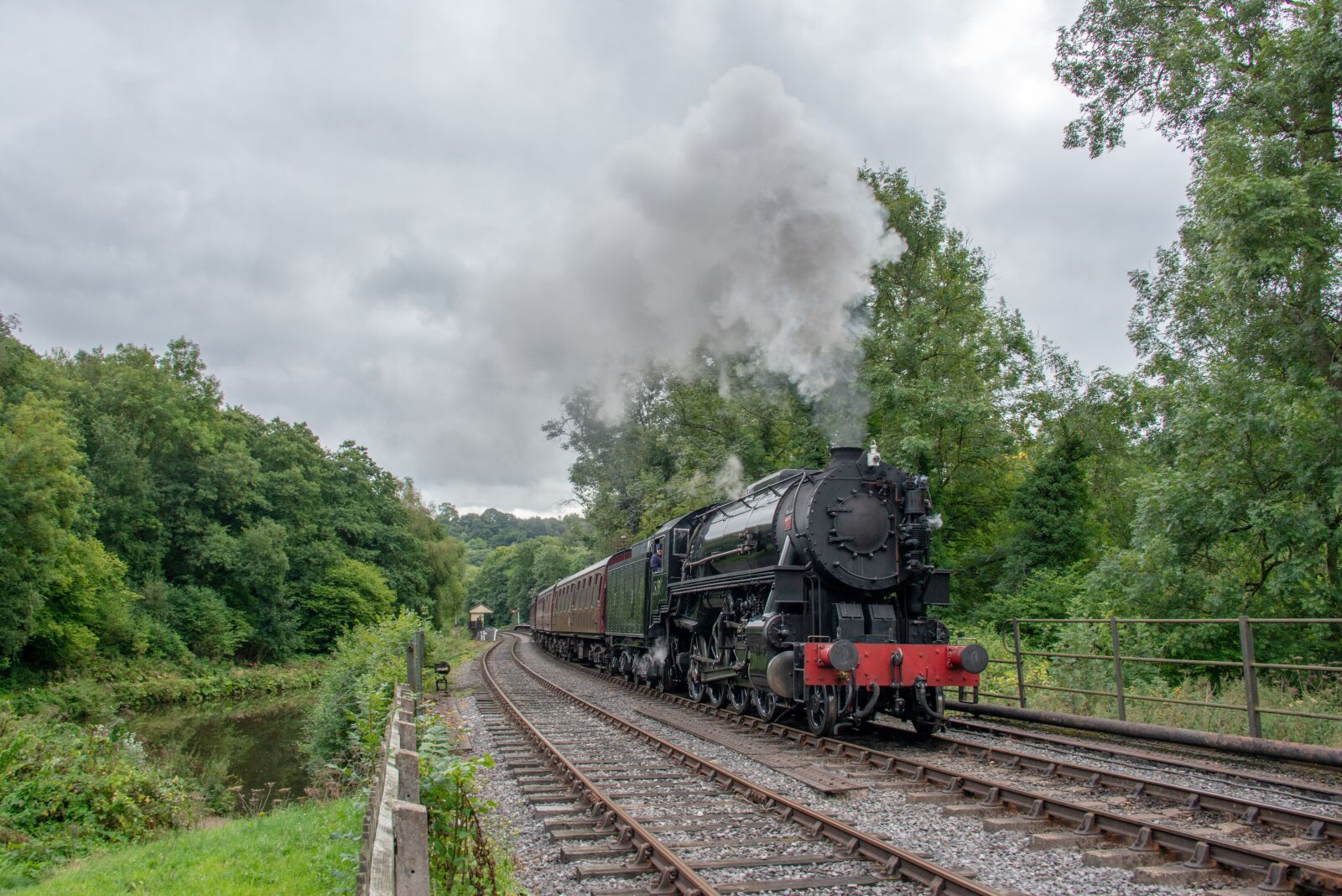 Nikon D800 sample photo. Steam, train, locomotive photography