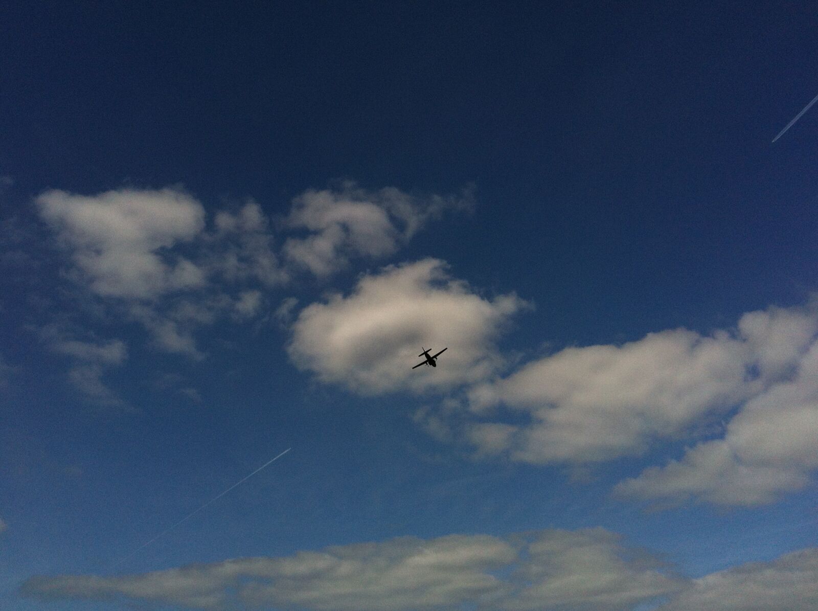 Apple iPhone 4 sample photo. Sky, aircraft, blue photography