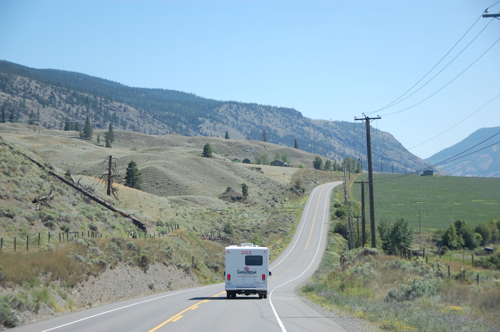 Nikon D40 sample photo. Canada, highway, travel photography