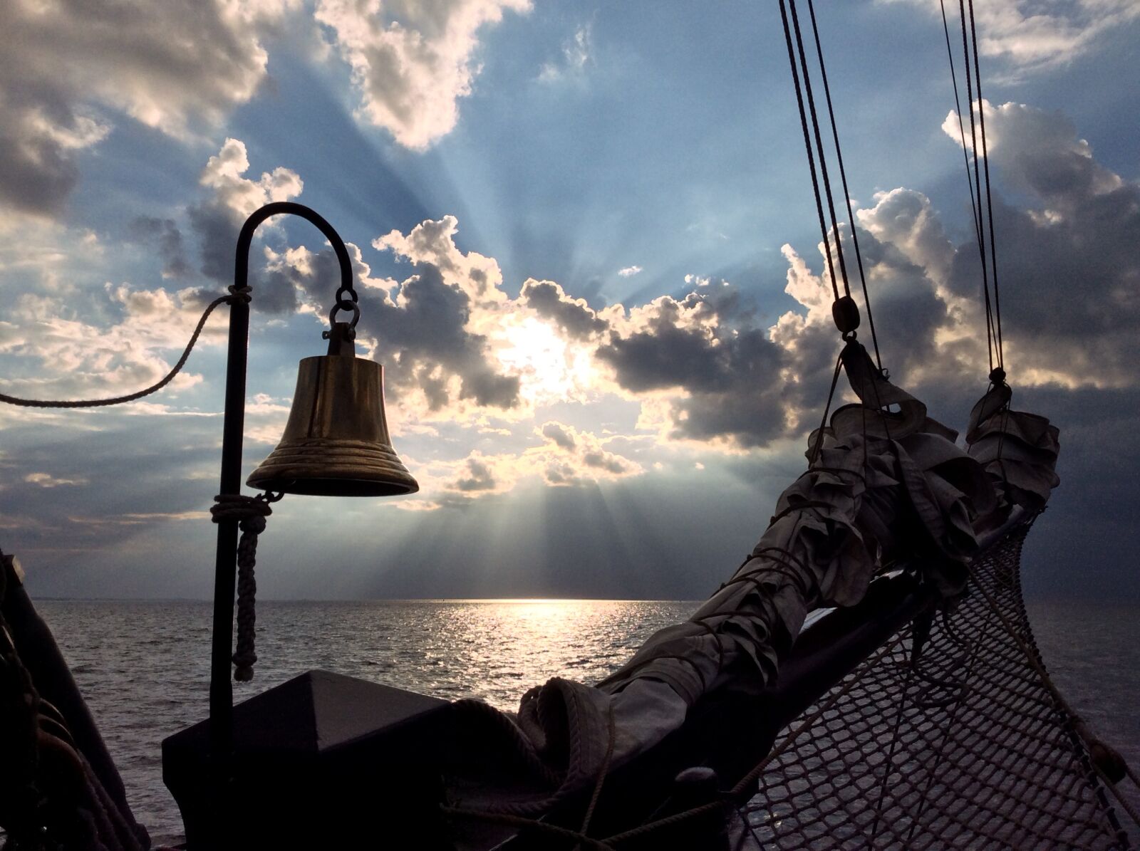 Apple iPad Air sample photo. Bell, ship, ship bell photography