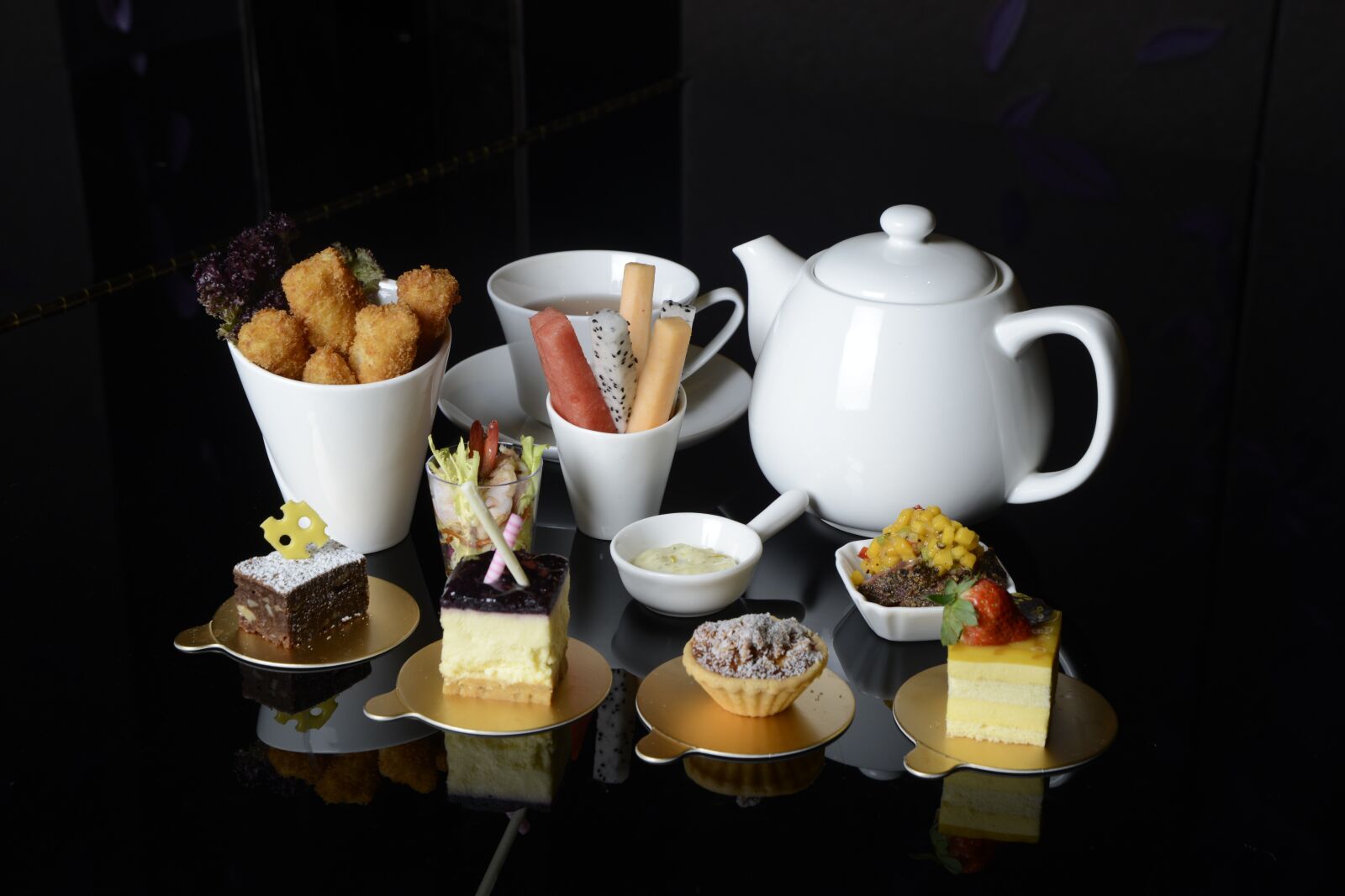 Nikon D800 sample photo. Afternoon tea, lobby lounge photography
