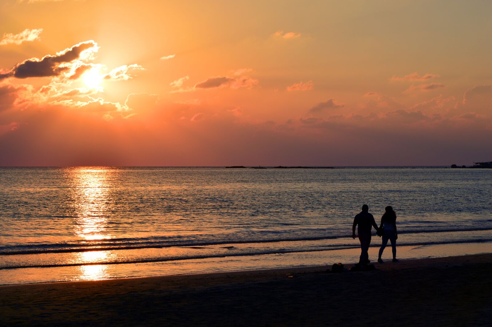 Nikon D3200 sample photo. Abendstimmung, afterglow, sunset photography