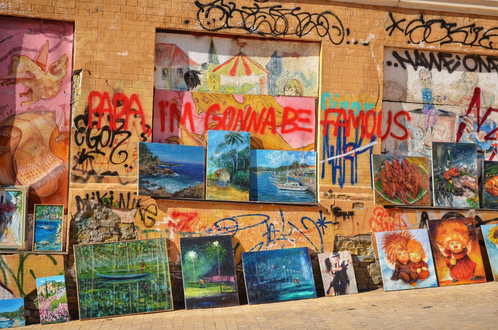 Nikon D5100 sample photo. Art, street, market photography