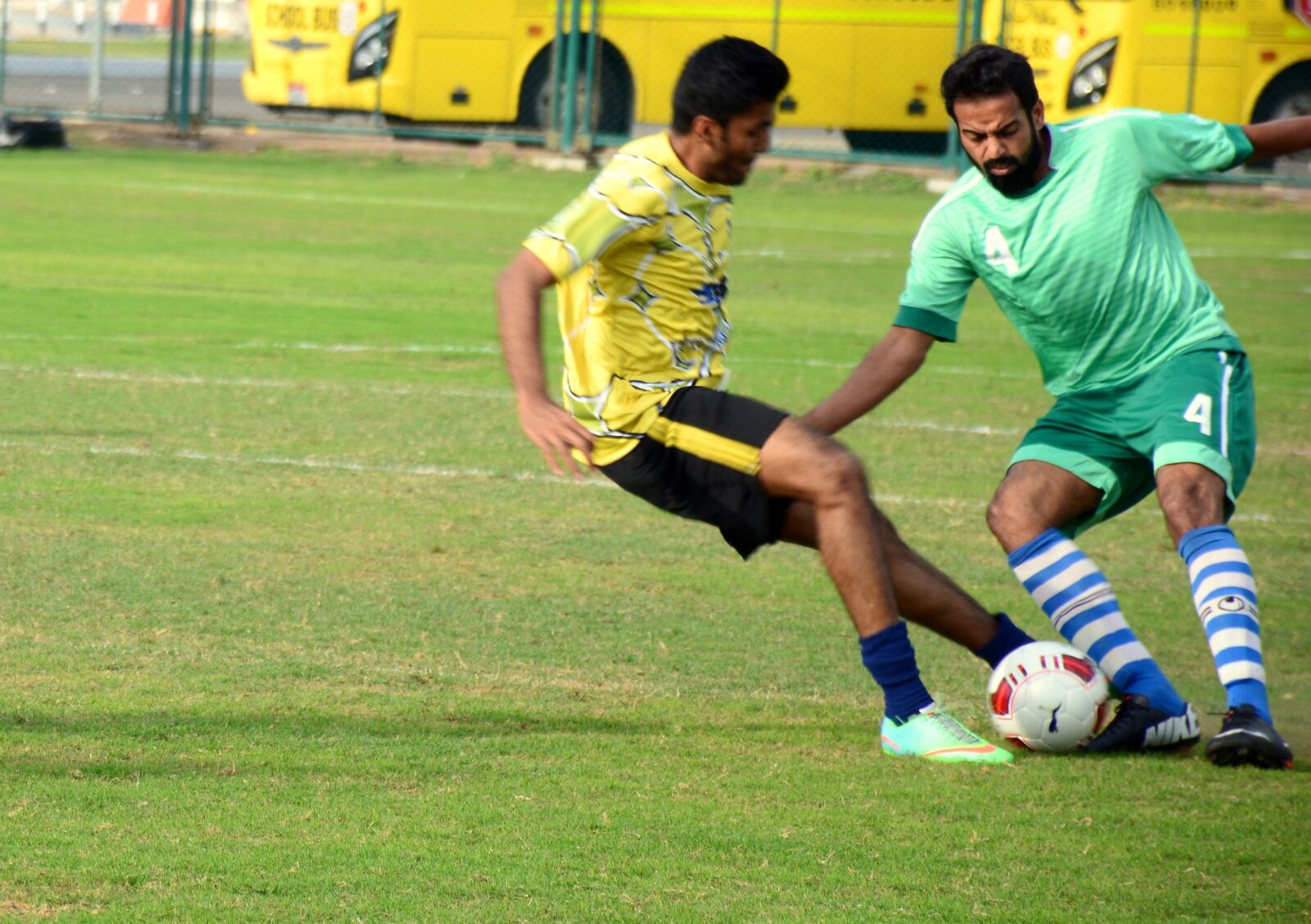 Nikon D7100 sample photo. Football, games, player photography