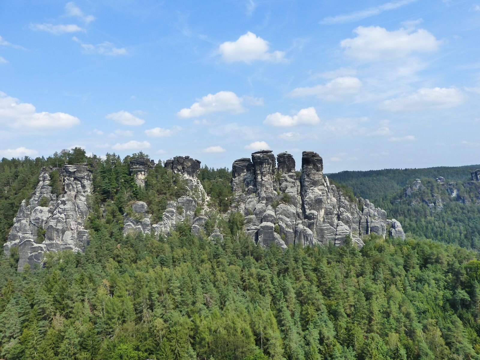 Panasonic Lumix DMC-FZ150 sample photo. Elbe sandstone mountains, bastei photography