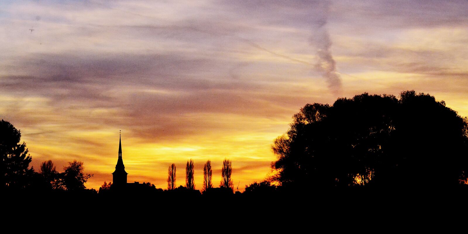 Nikon D3100 sample photo. Sunset, shadow, landscape photography