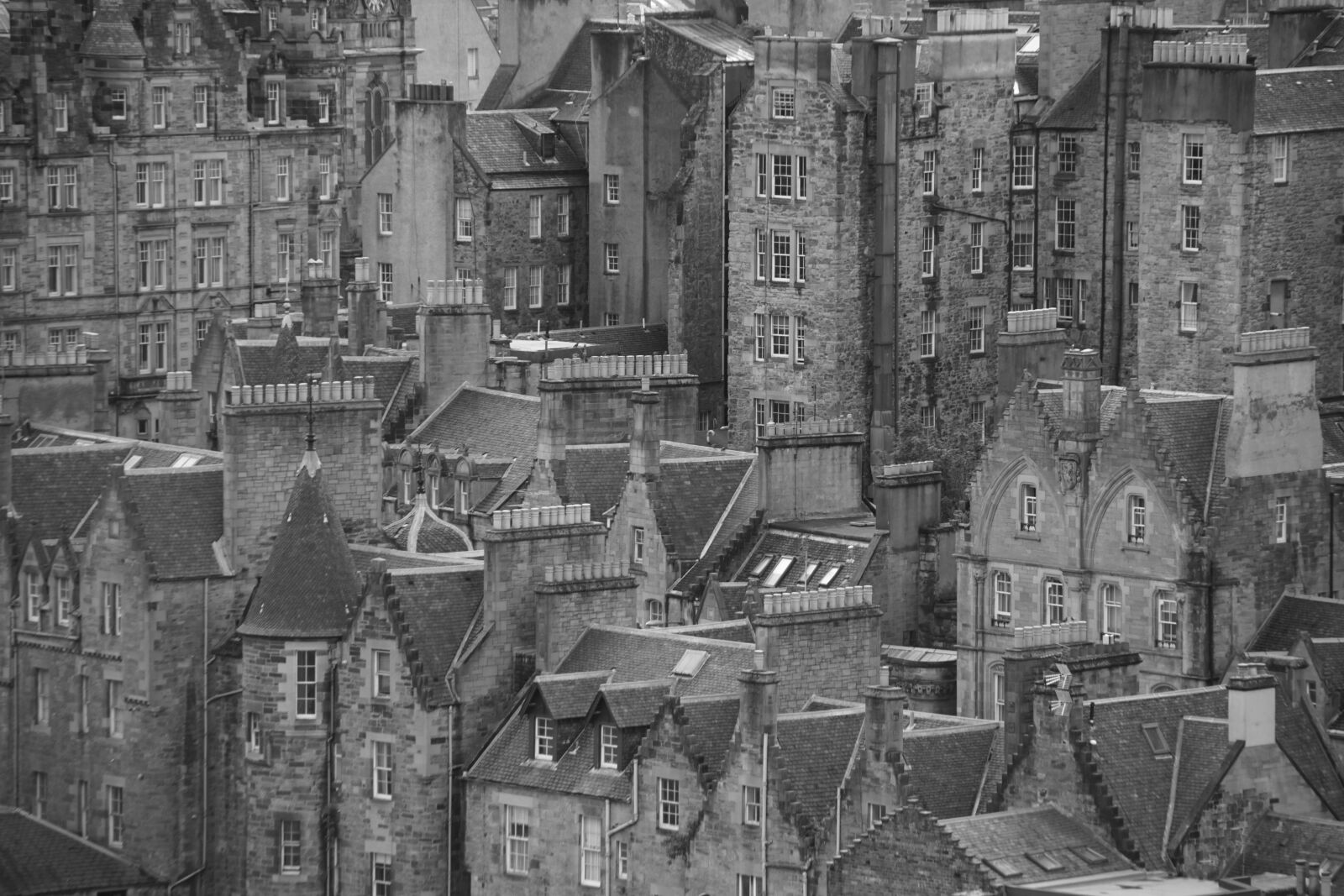 Sony SLT-A68 sample photo. Edinburgh, old town, medieval photography