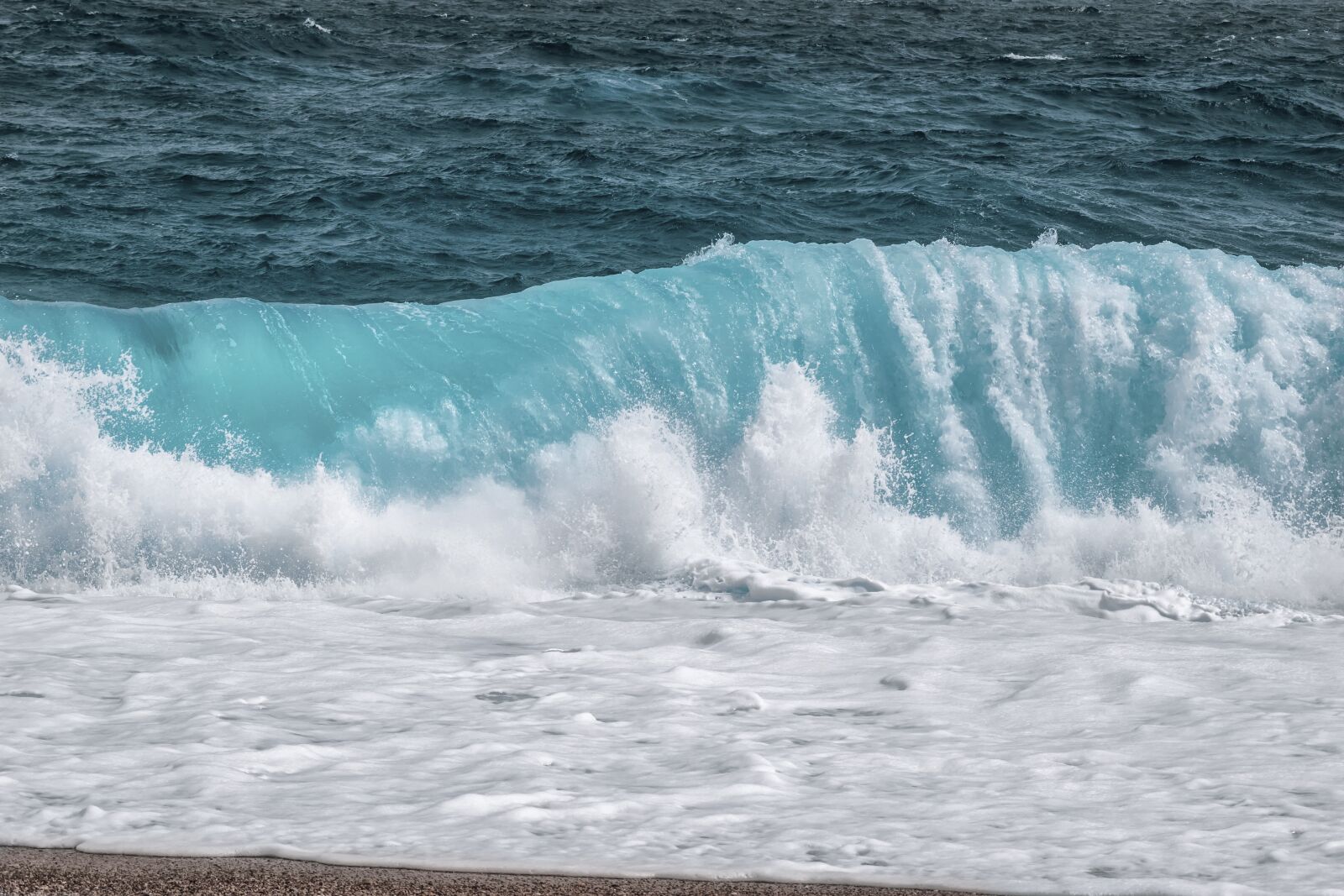 Nikon D3300 sample photo. Sea, waves, foam photography