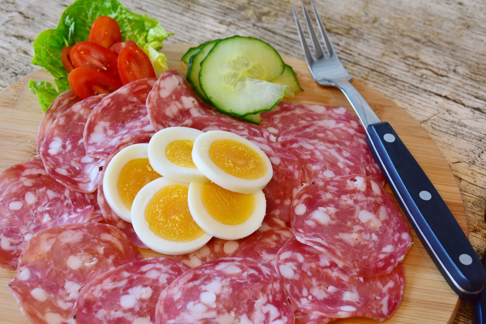 Nikon D7200 sample photo. Salami, sausage, smoked photography