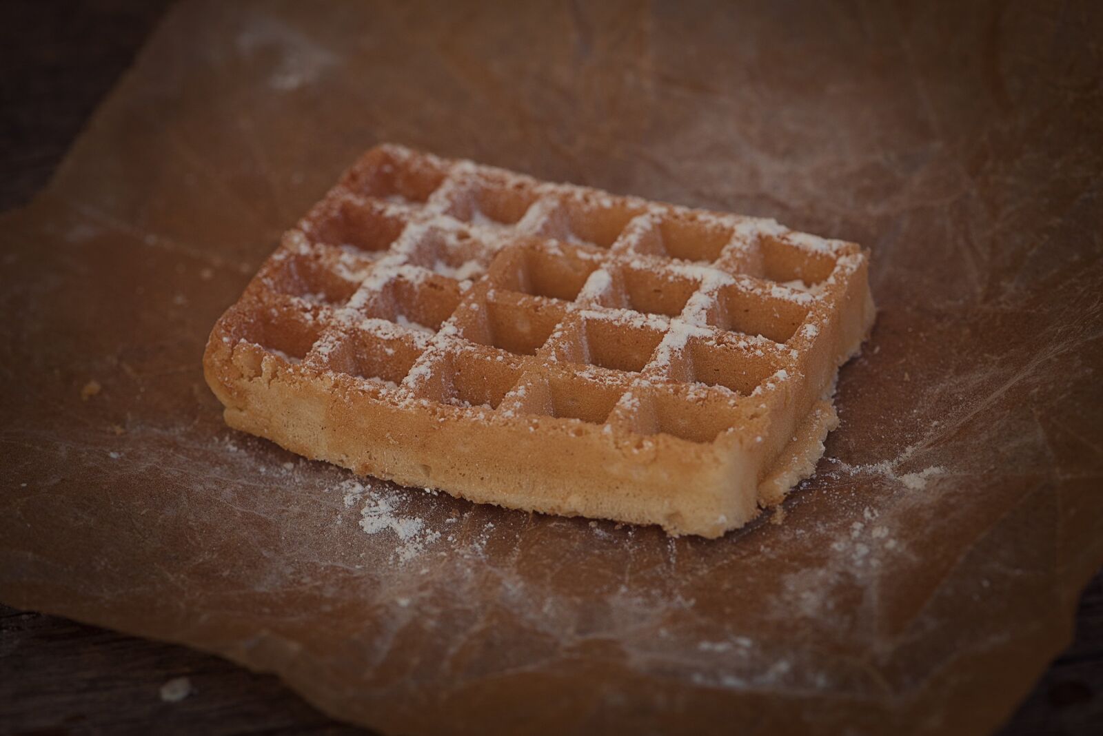 Nikon D750 sample photo. Waffles, sweet, dessert photography