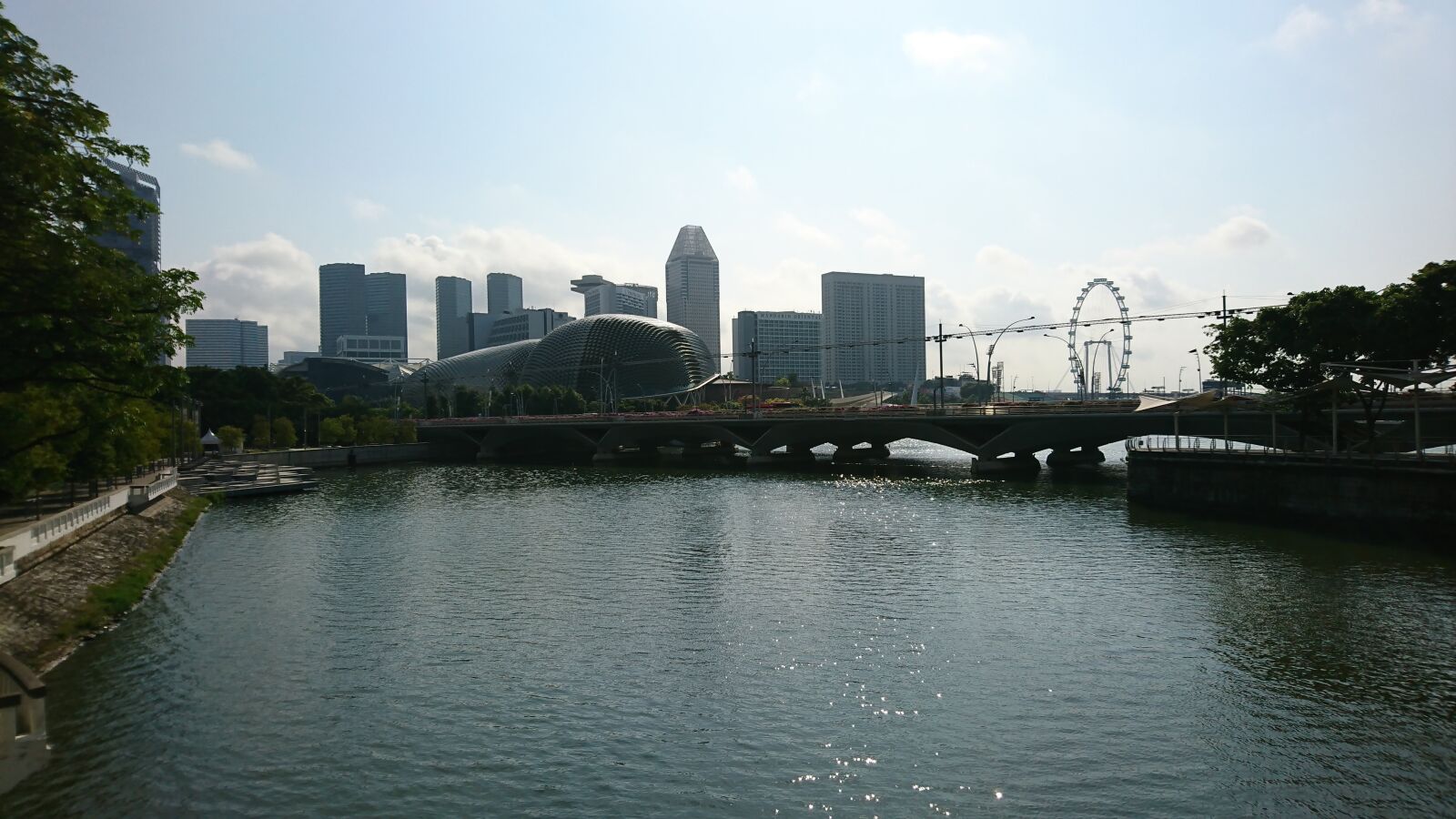Sony Xperia XZ sample photo. Marina bay, singapore, esplanade photography