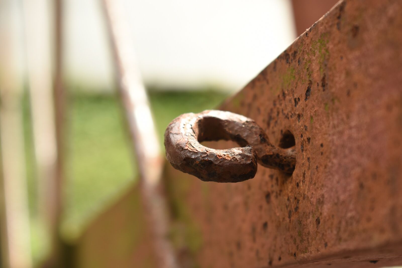 Nikon D3400 sample photo. Iron, old, metal photography